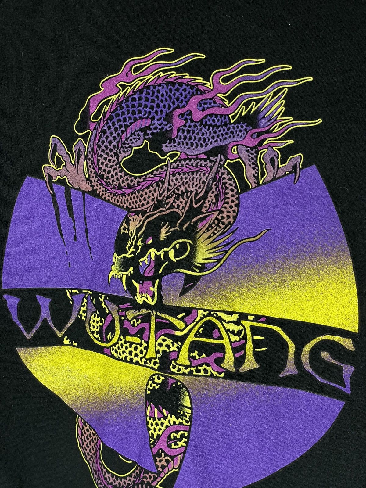 Vintage × Wu-Tang Clan Wu Tang Clan Wear Vintage T-Shirt Big Logo Size US M / EU 48-50 / 2 - 9 Thumbnail