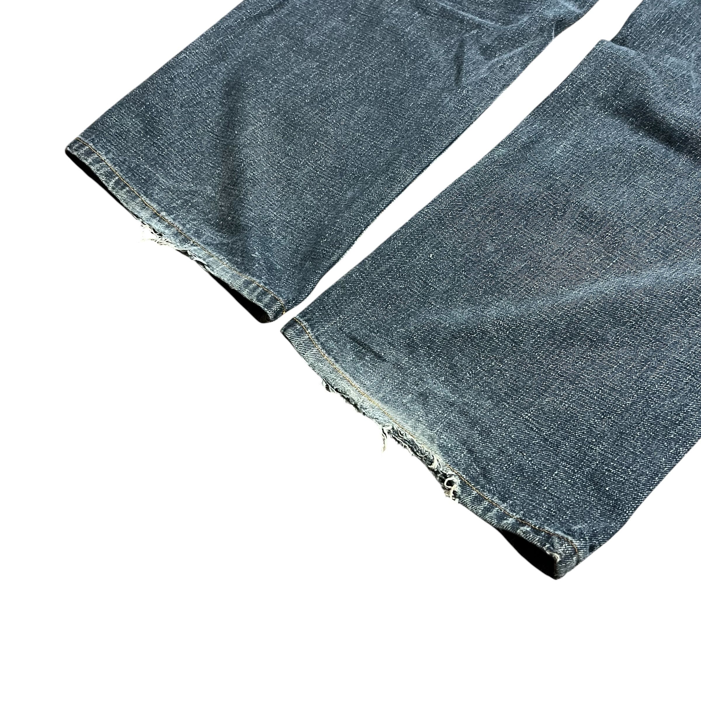 Phat Farm Y2K Phat Farm Faded & Distressed Patchwork Jeans - 34” Size US 34 / EU 50 - 9 Thumbnail