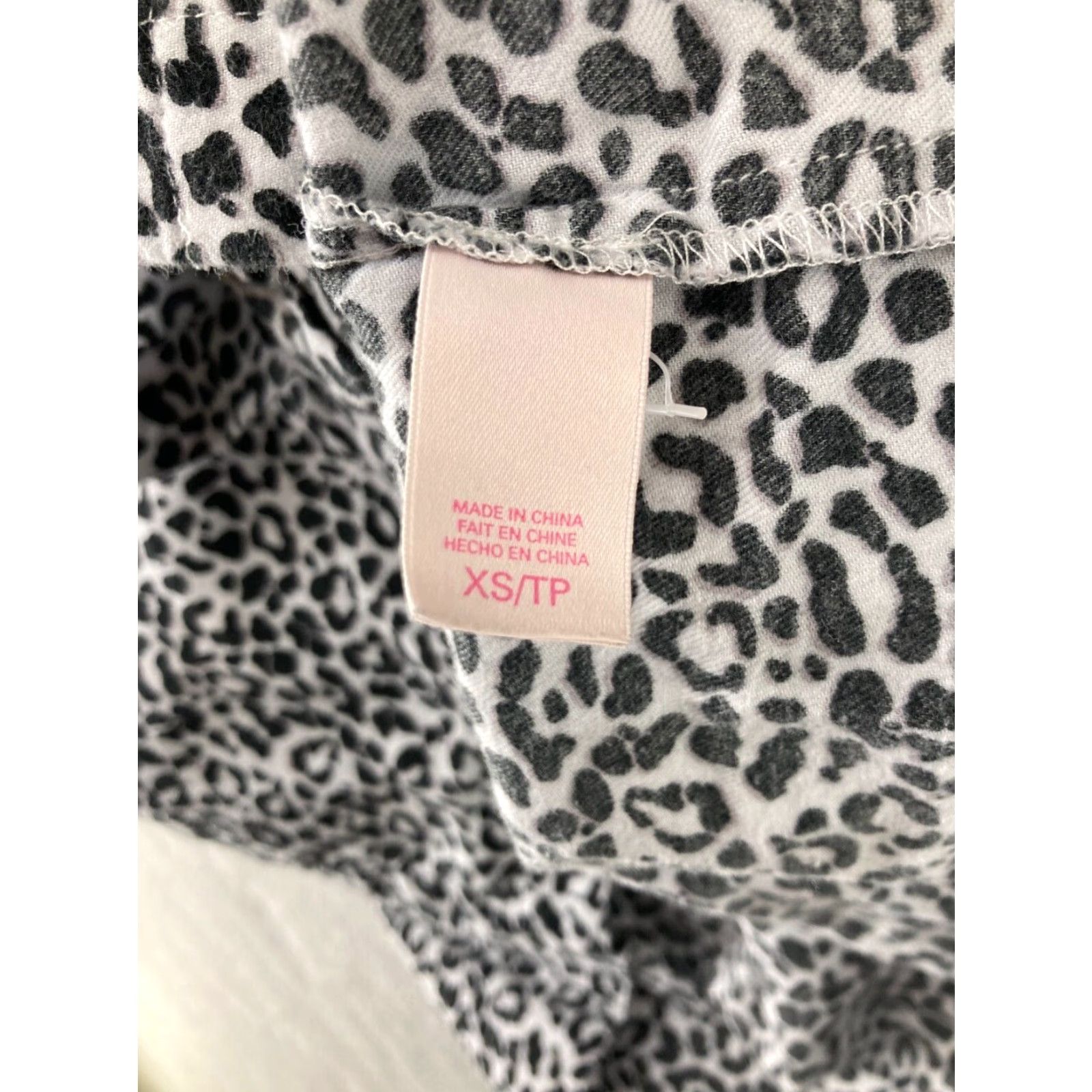 Victoria's Secret Victorias Secret Cheetah Cotton Sleep Comfort Set XS Extra Large Size ONE SIZE - 7 Thumbnail
