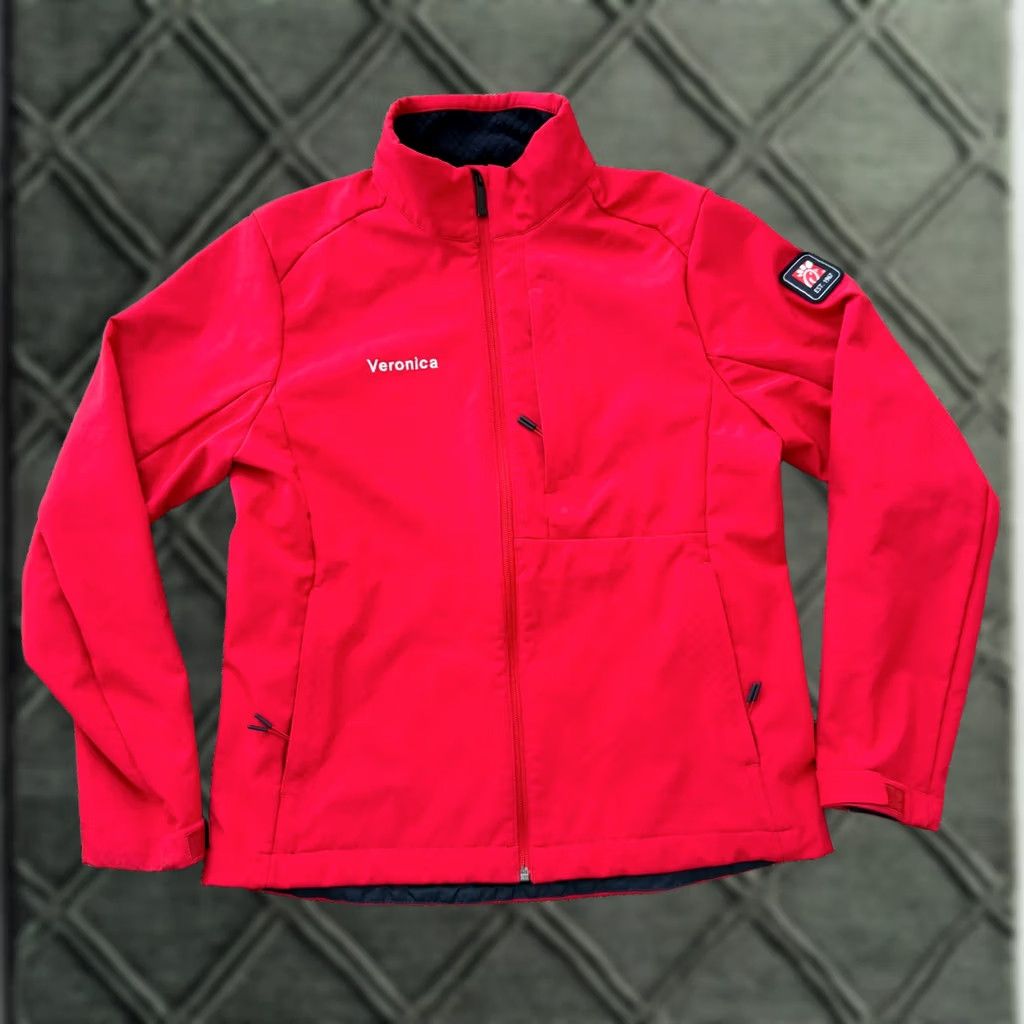 Vintage Chic-Fil-A Jacket Red Team Uniform Women Fleece Medium Oobe Style Size M / US 6-8 / IT 42-44 - 1 Thumbnail