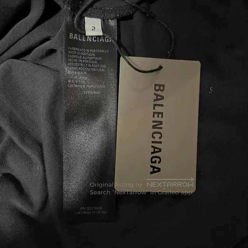 Balenciaga Balenciaga Embroidered short-sleeve Size US M / EU 48-50 / 2 - 4 Thumbnail