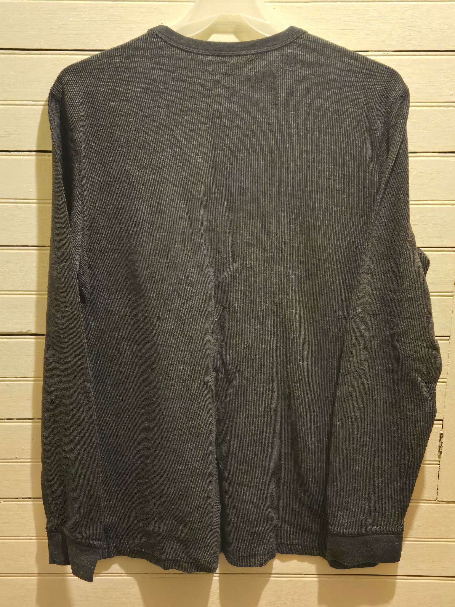 Sonoma Sonoma Long Sleeve Shirt Mens XXL Tall Dark Gray Waffle Size US XXL / EU 58 / 5 - 3 Thumbnail