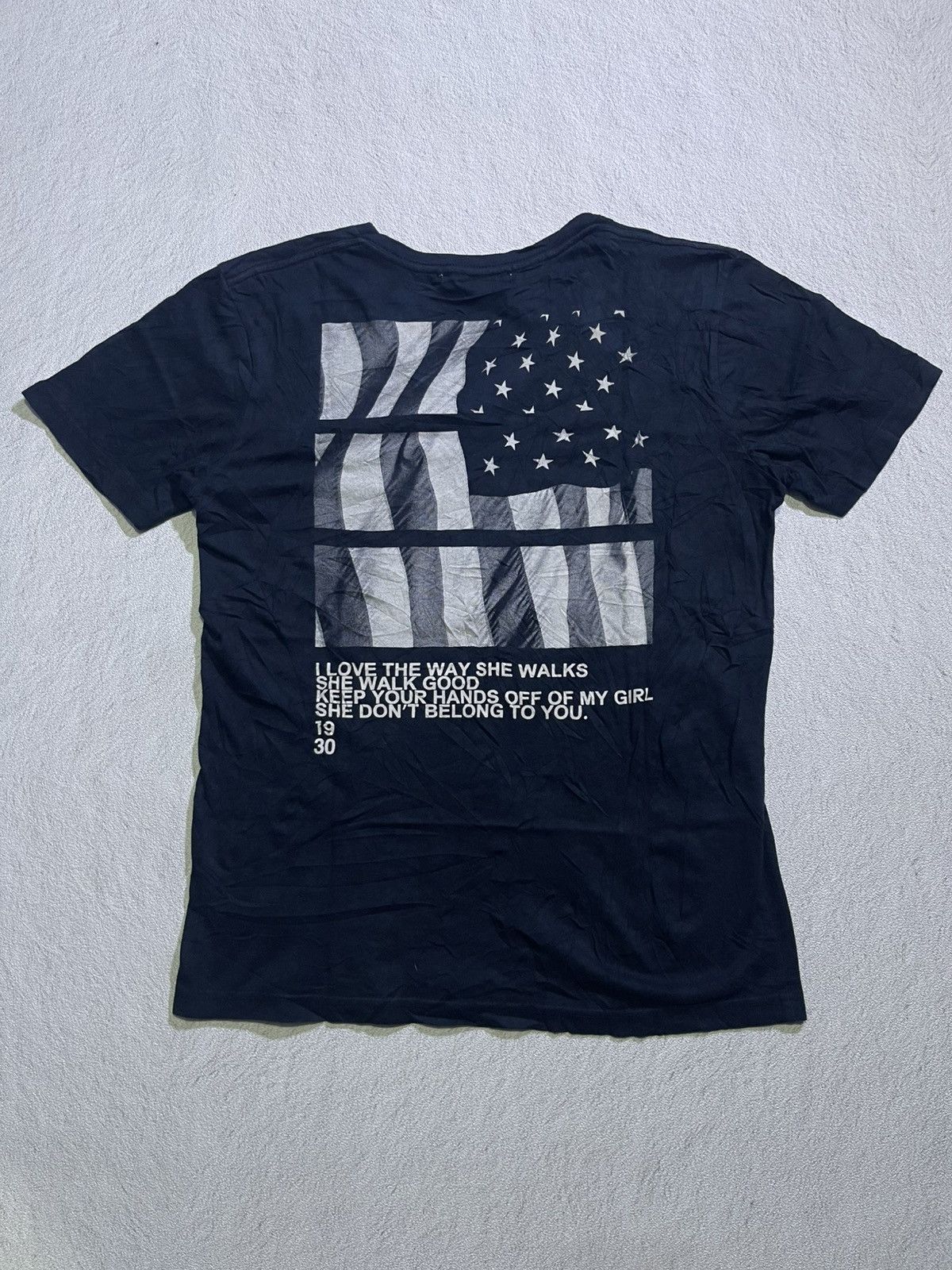 Hysteric Glamour Y2K AZUL short tshirt big print back style Size US M / EU 48-50 / 2 - 1 Thumbnail