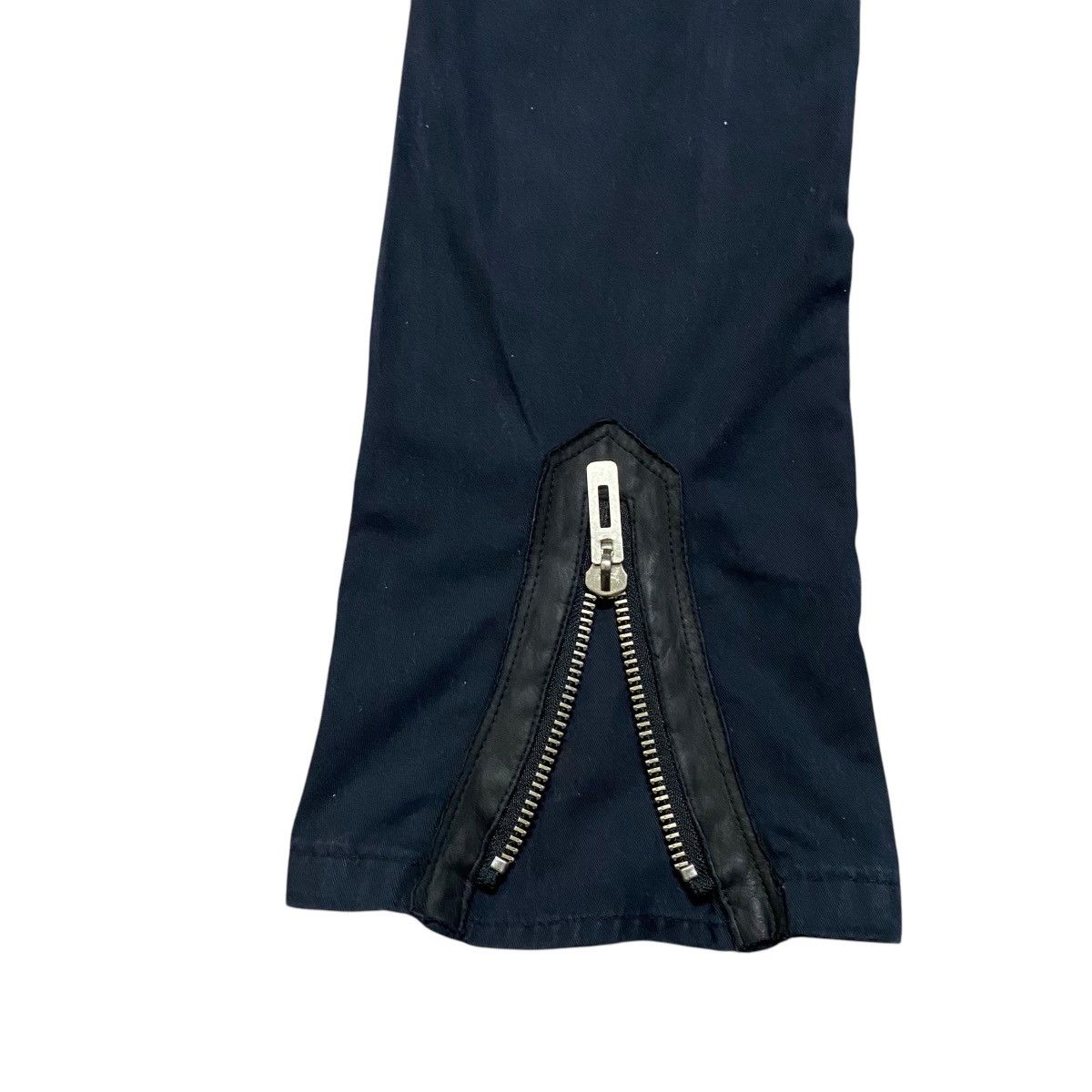 If Six Was Nine BLUTTENBLATT Leather Trimmed Cargo Pants Size US 33 - 15 Thumbnail