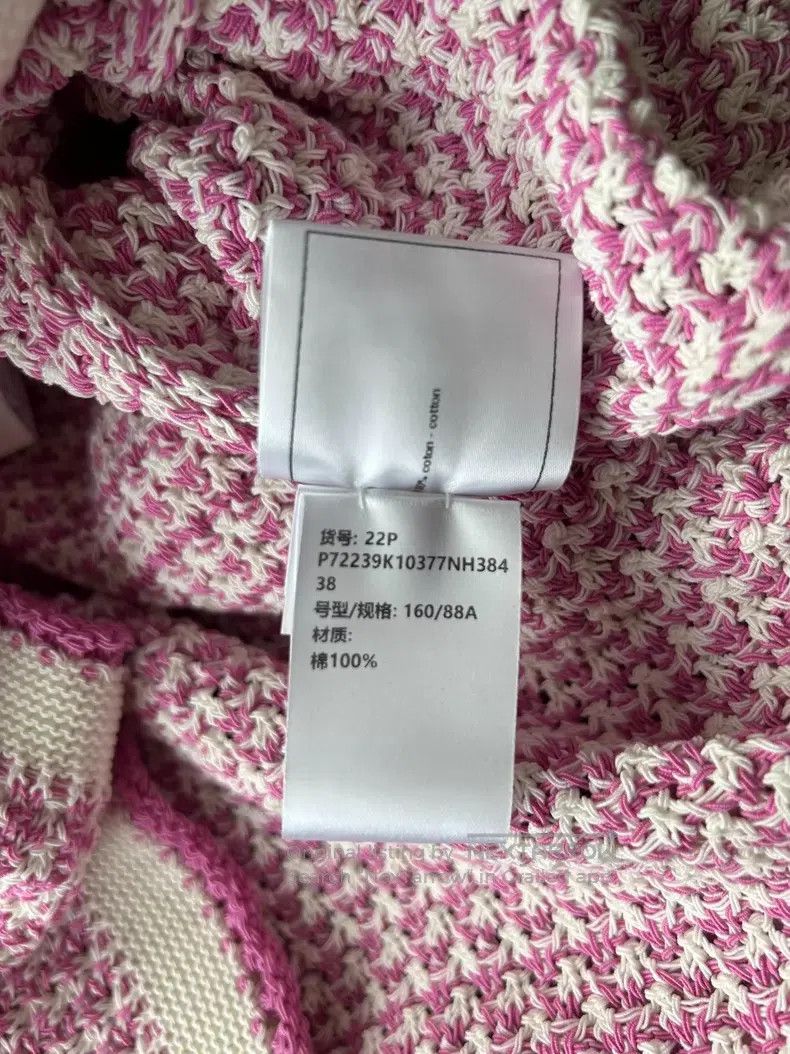 Chanel Chanel 22P Early Spring Preview Pink Purple White Fine Pla Size XS / US 0-2 / IT 36-38 - 8 Thumbnail
