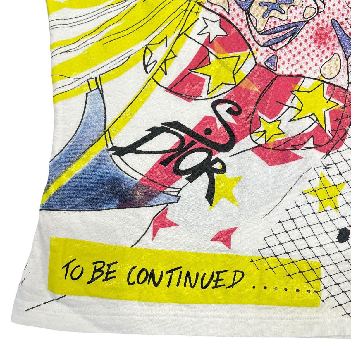 Dior Christian Dior 2001SS John Galliano Anime Graphic T-Shirt 38 Size S / US 4 / IT 40 - 5 Thumbnail