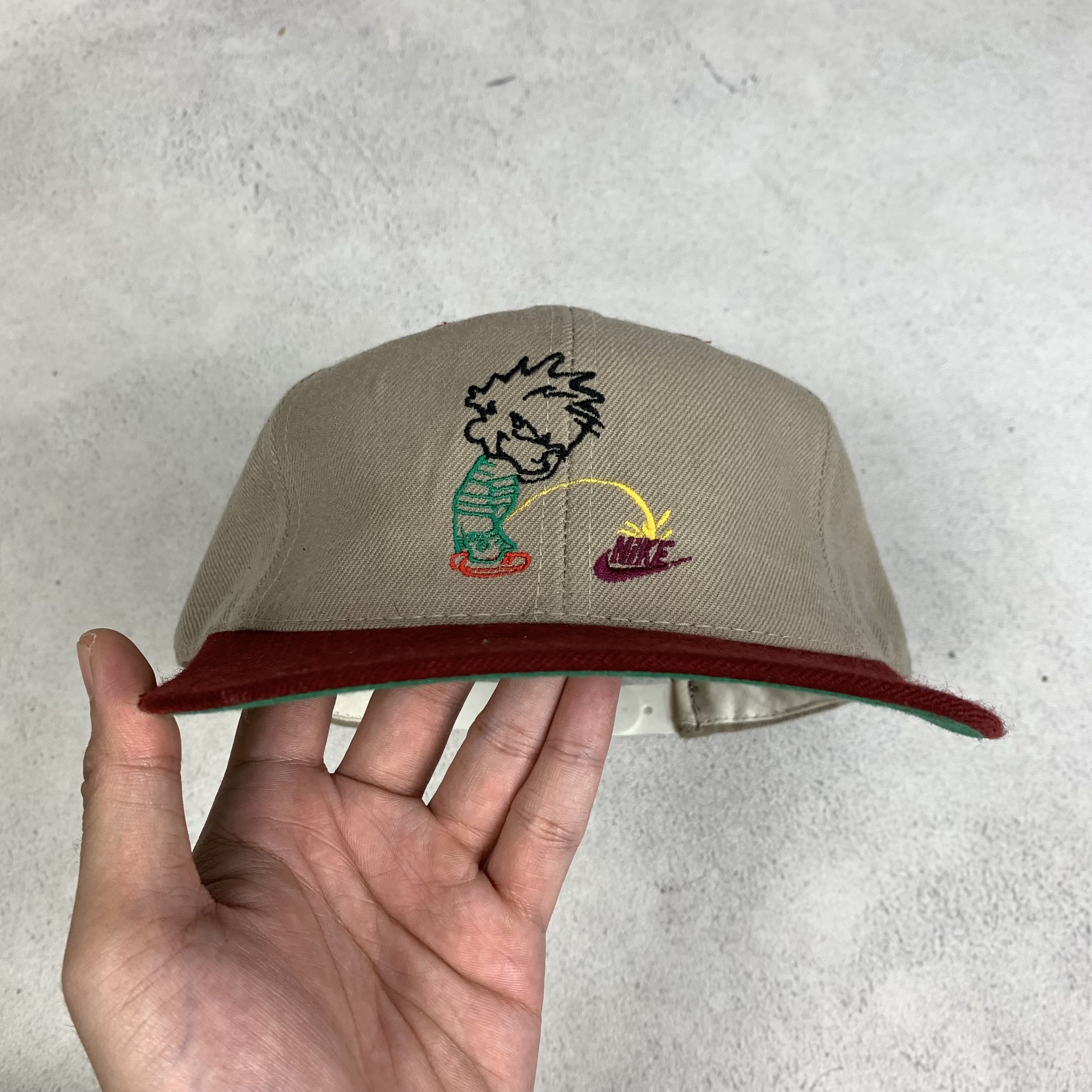 Nike Vintage Nike Calvin Piss Hat Cap Size ONE SIZE - 3 Thumbnail