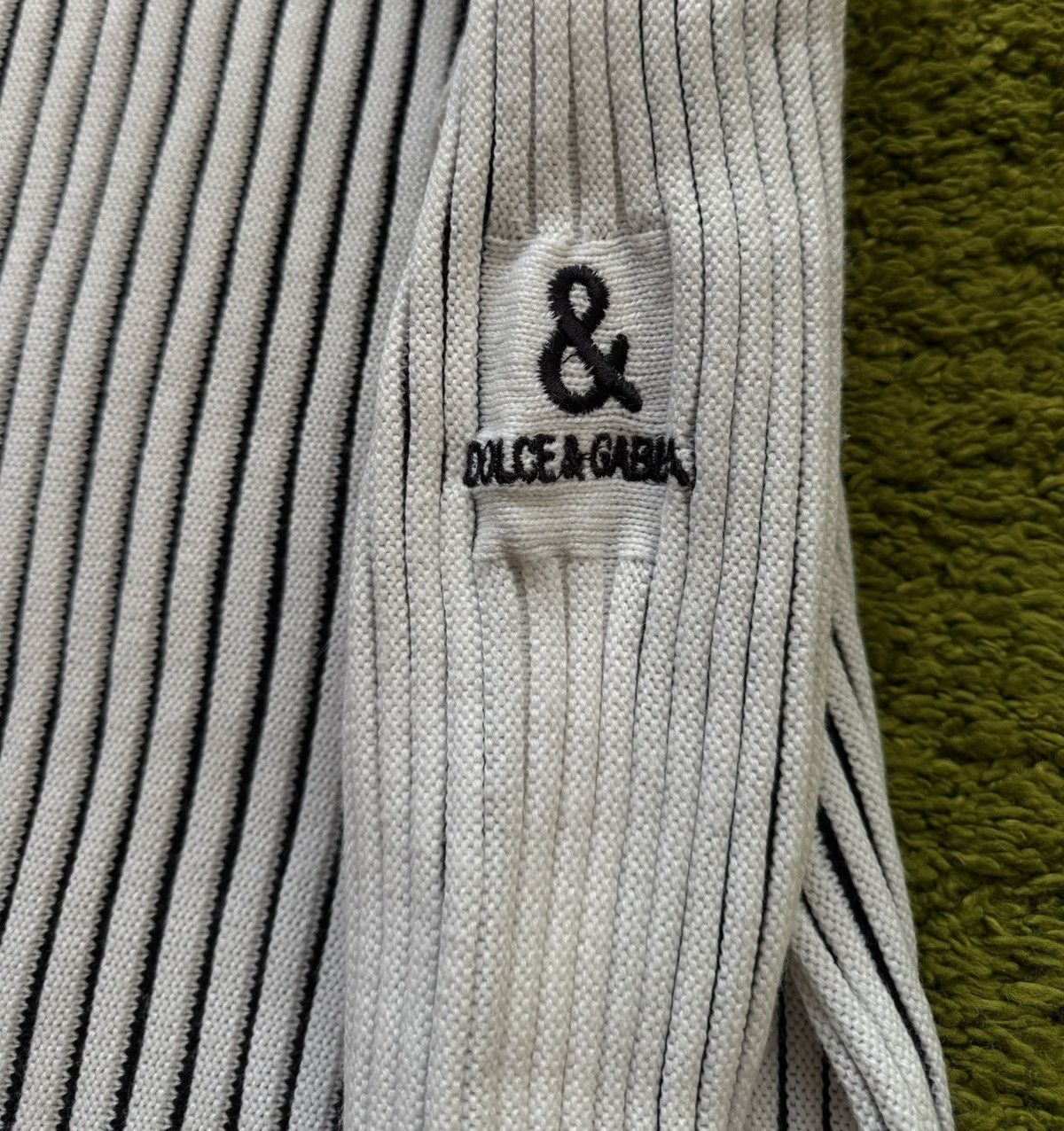 Dolce & Gabbana Dolce & Gabbana D&G 2000s vintage ribbed sweater Y2K Size US M / EU 48-50 / 2 - 5 Thumbnail