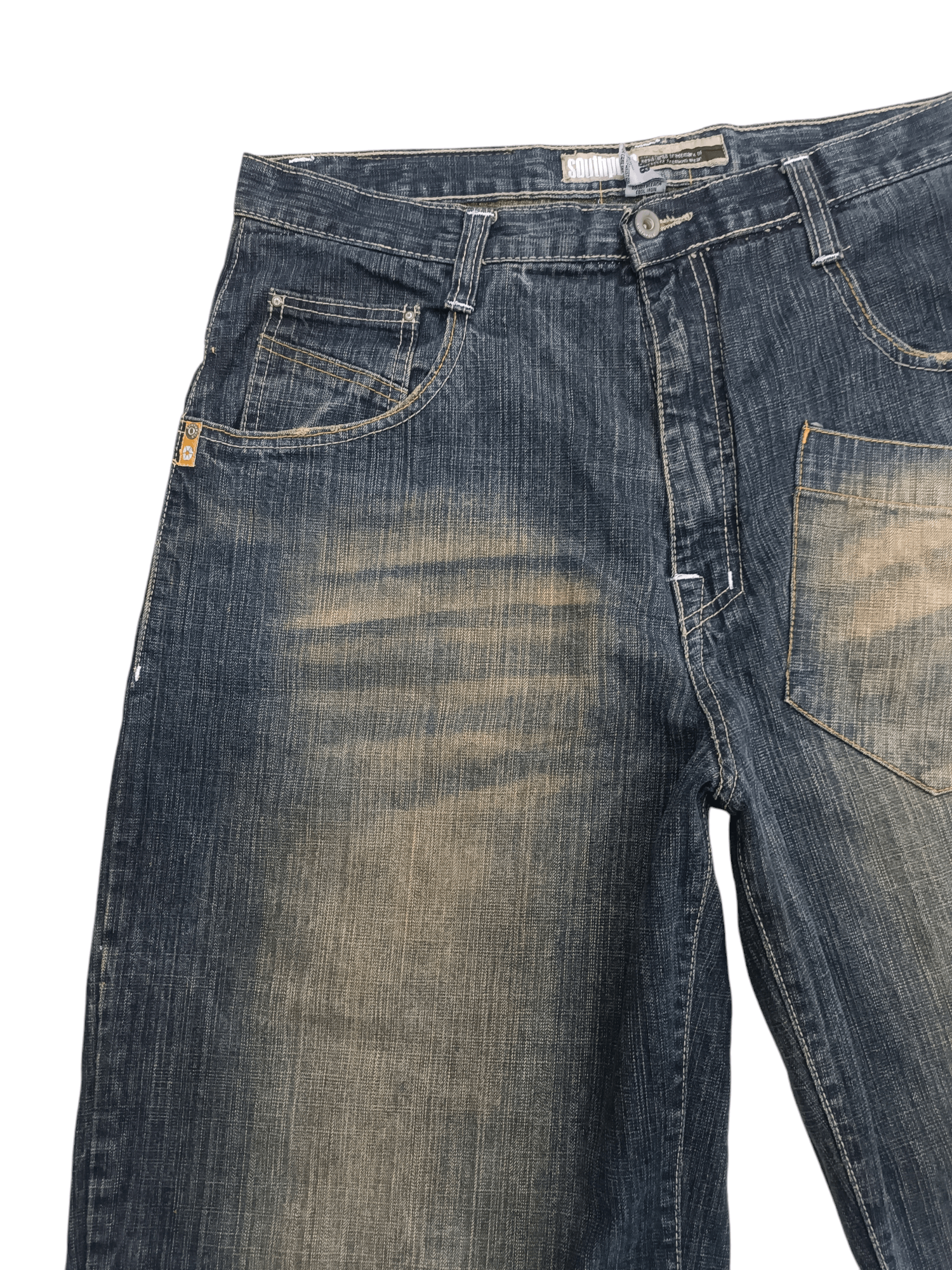 JNCO Vintage Y2K Southpole Baggy Faded Jeans Size US 38 / EU 54 - 4 Thumbnail
