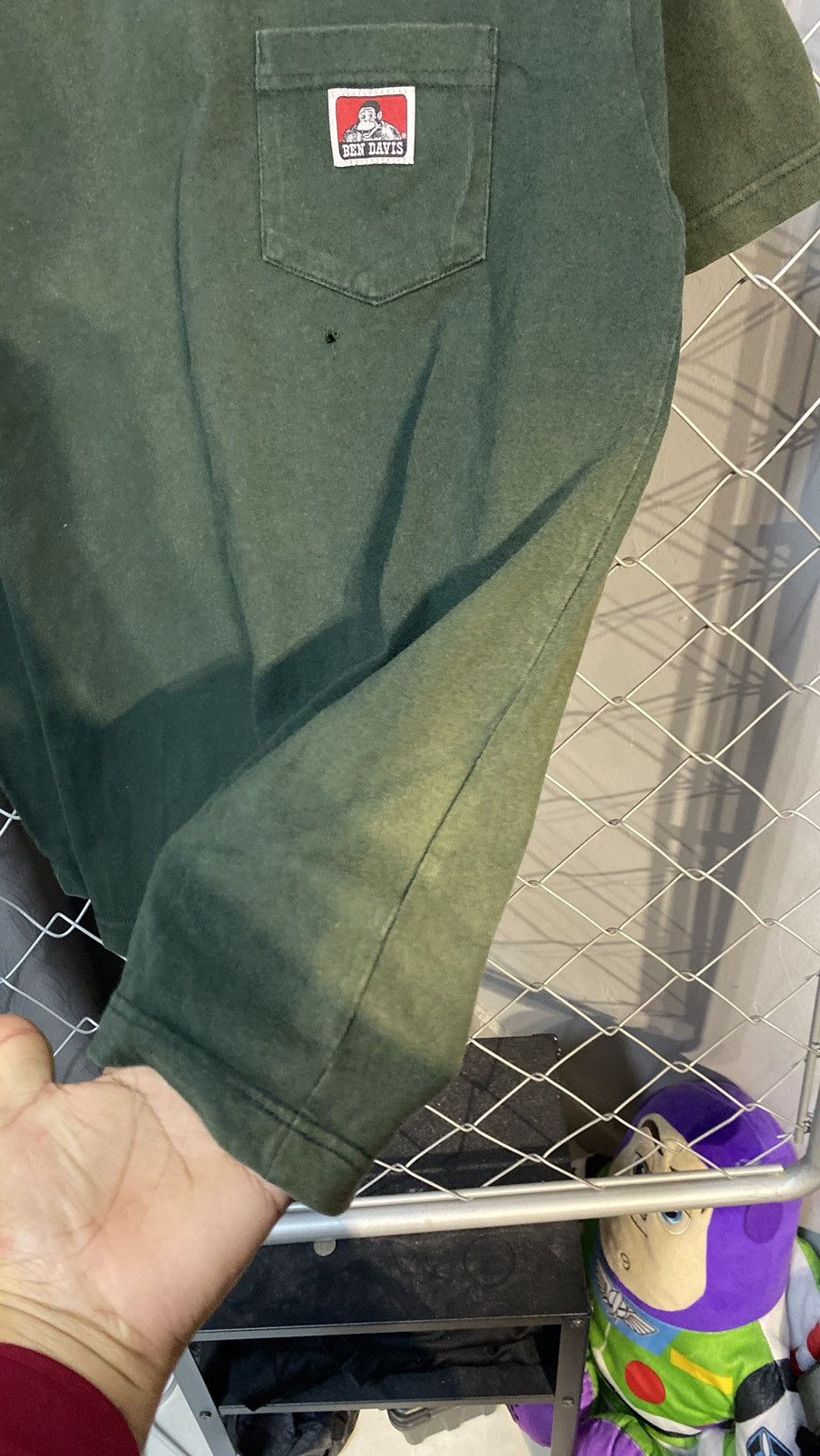Ben Davis × Japanese Brand Sunfaded Ben Davis Tshirt Green Medium Size US M / EU 48-50 / 2 - 4 Thumbnail