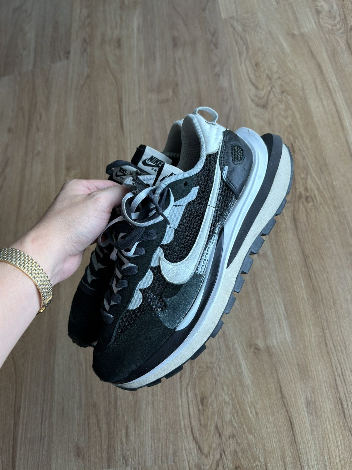 Nike × Sacai Nike sacai Vapor Waffle Size US 9.5 / EU 42-43 - 3 Thumbnail