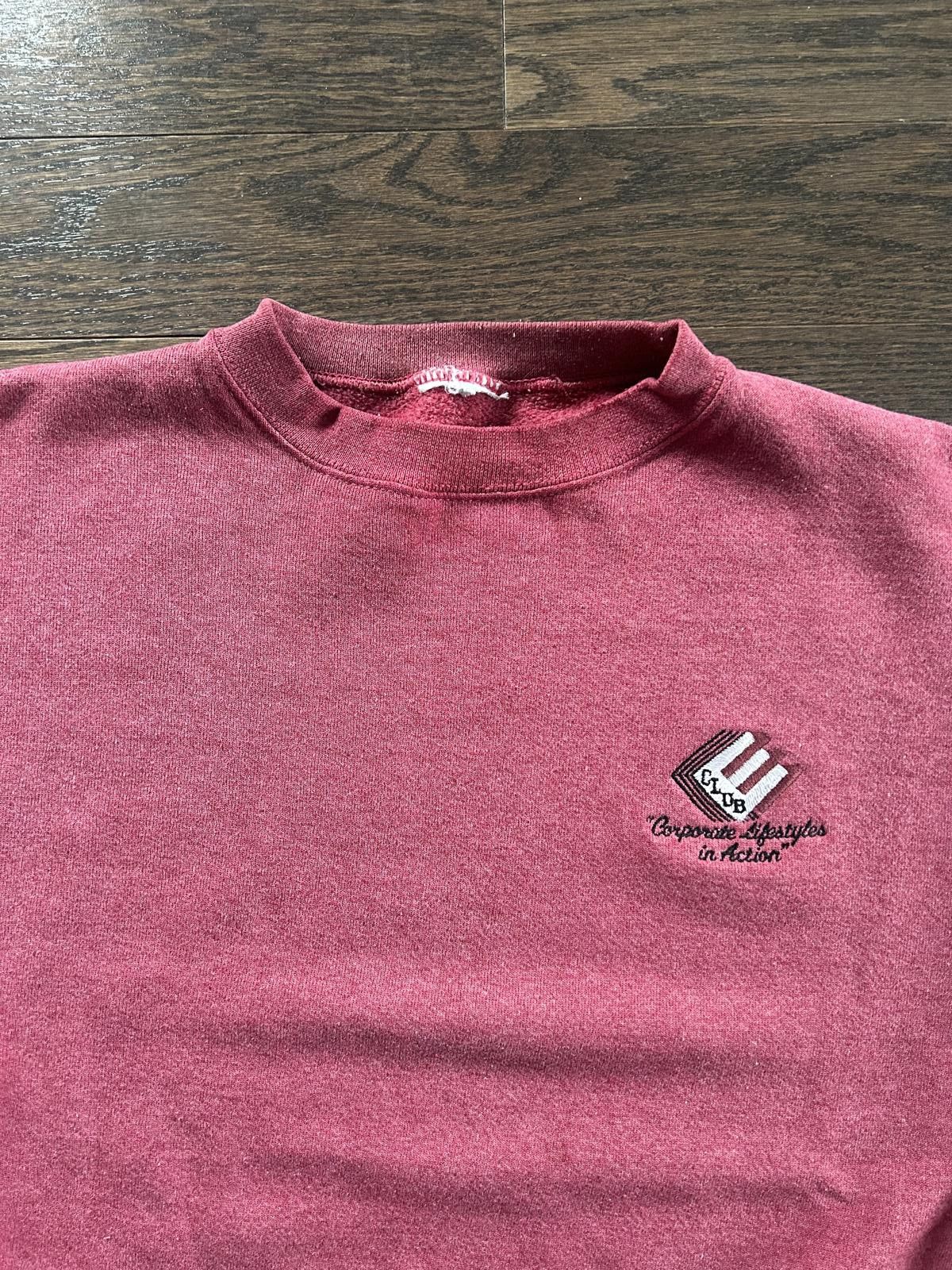 Other red "corporate lifestyles in action" crewneck Size US M / EU 48-50 / 2 - 2 Thumbnail