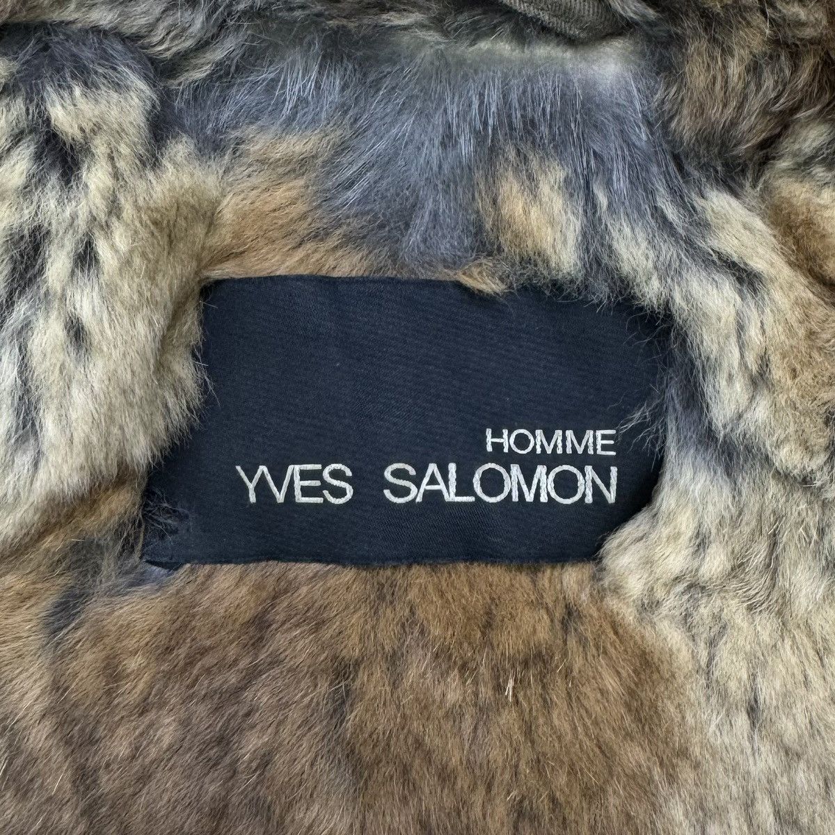 Yves Salomon YVES SALOMON HOMME RABBIT FUR PARKA Size US M / EU 48-50 / 2 - 7 Thumbnail