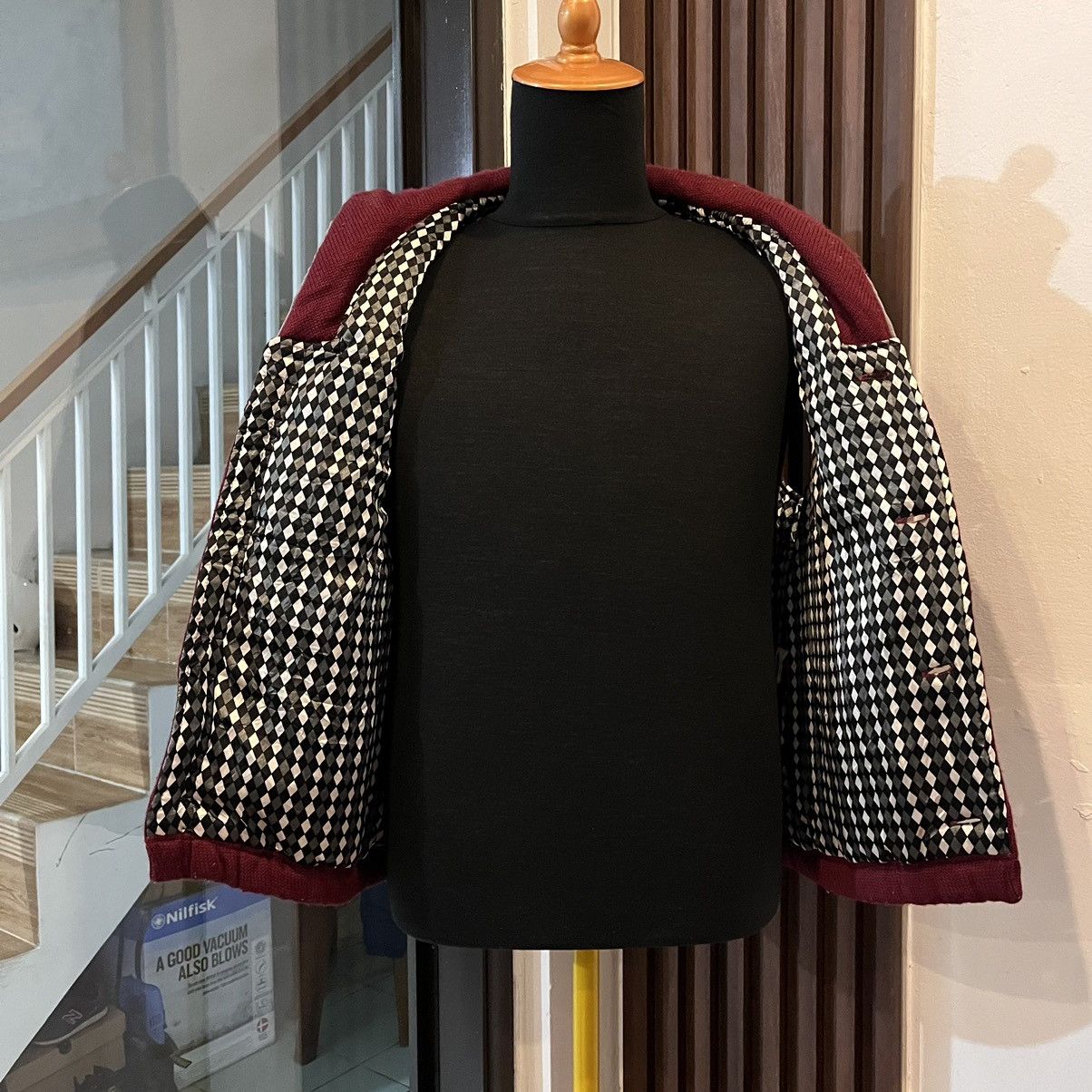 If Six Was Nine × Le Grande Bleu (L.G.B.) × semanticdesign Semantic Design Japan Vest Wool Shawl Collar Size US M / EU 48-50 / 2 - 4 Thumbnail