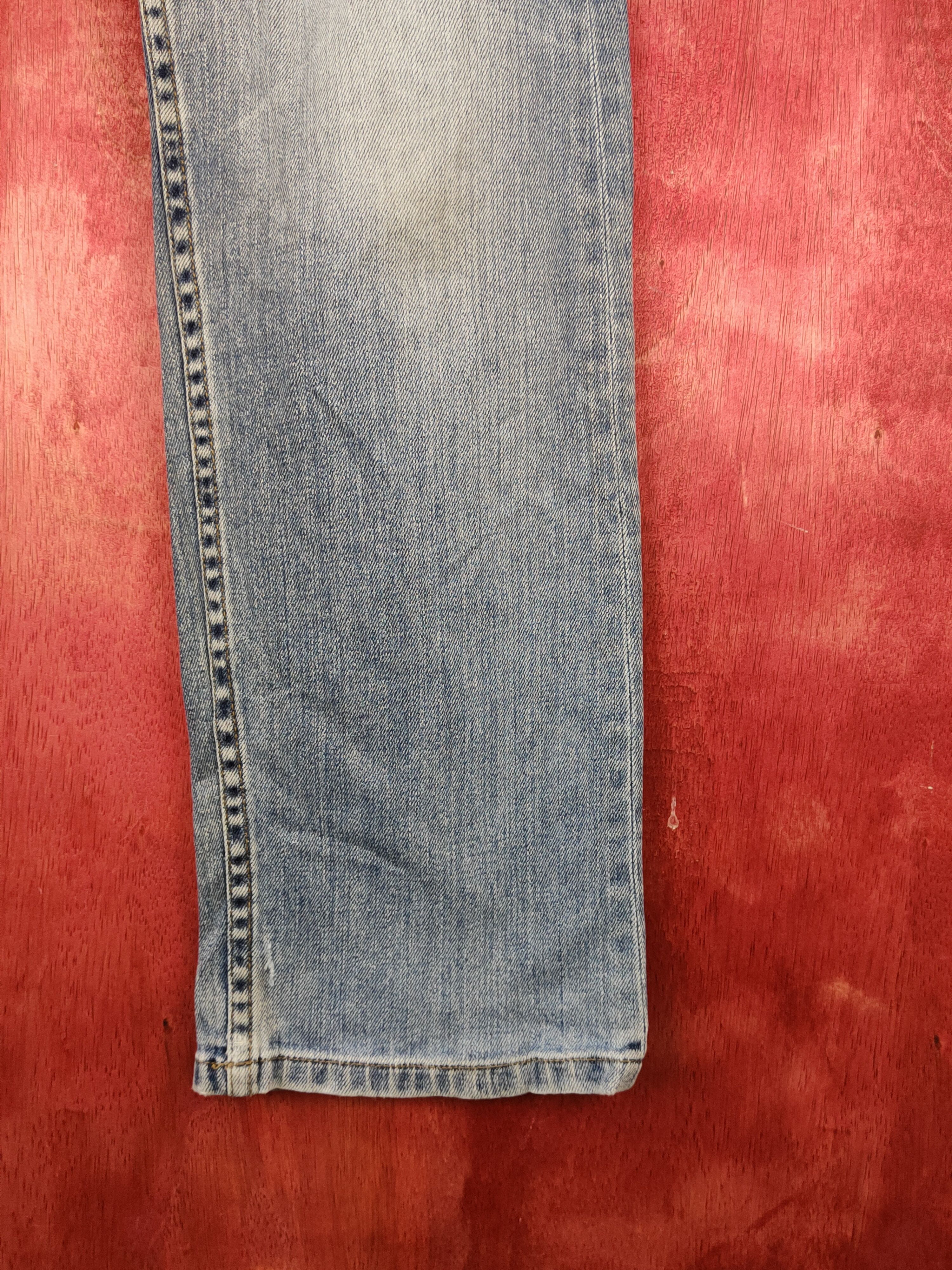 R.Newbold R.Newbold Blue Faded Distressed Ripped Jeans #S1670 Size 30" / US 8 / IT 44 - 6 Thumbnail