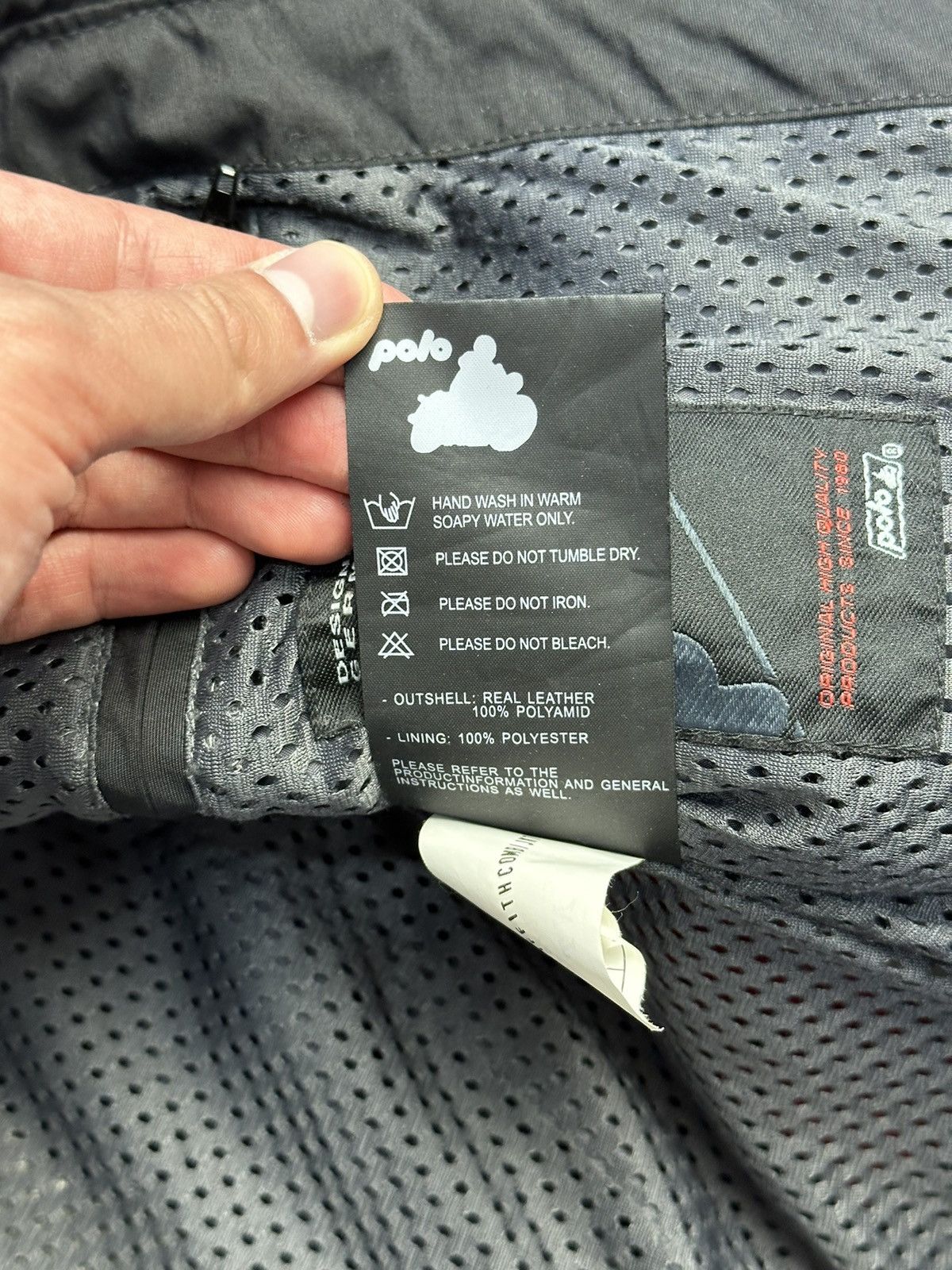 Japanese Brand × Vintage Vintage Polo FLM Motorcycle Jacket Archival Y2K Racing Size US S / EU 44-46 / 1 - 15 Thumbnail