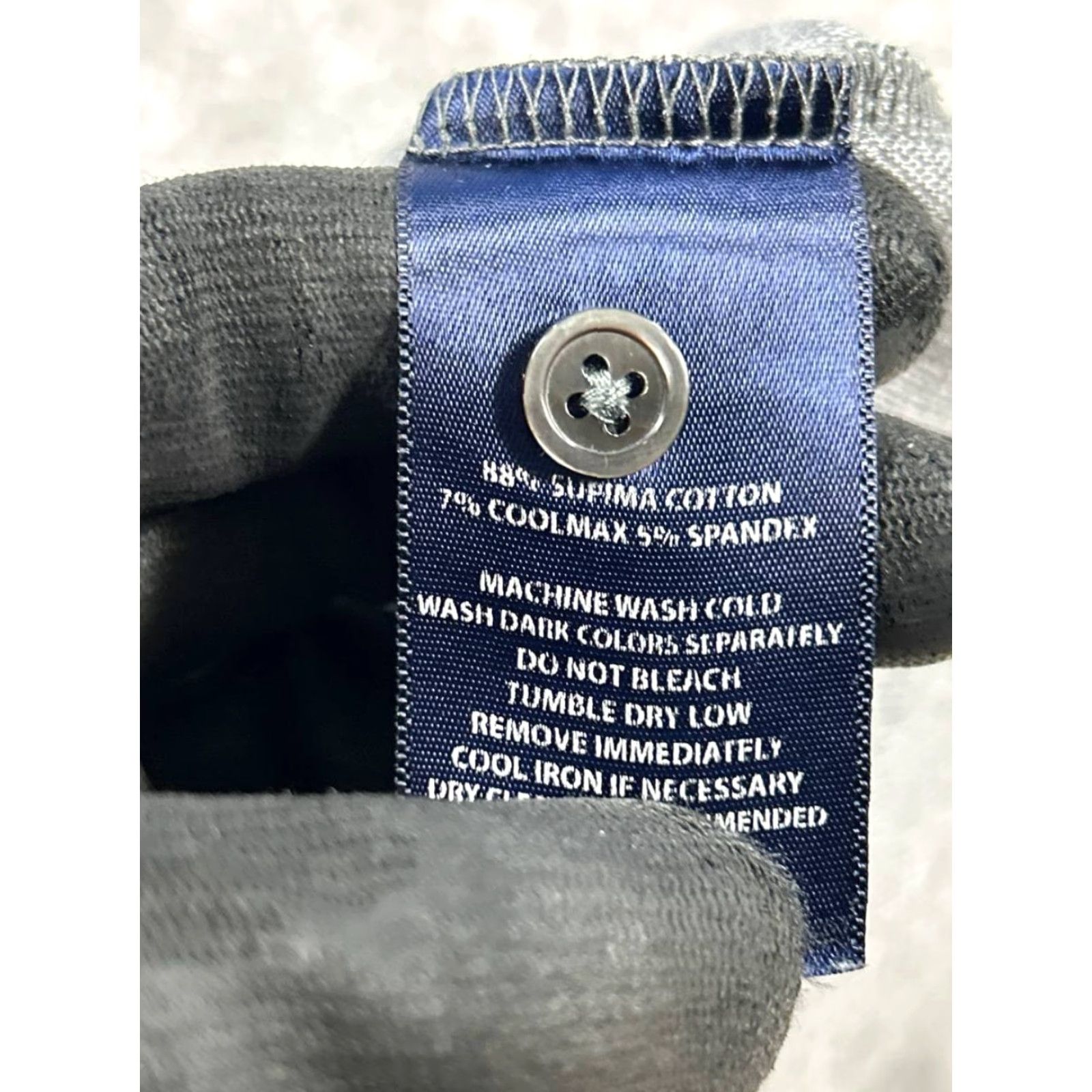 Footjoy FootJoy Polo Shirt Mens Large Gray Cotton Golf Shirt Size US L / EU 52-54 / 3 - 4 Thumbnail