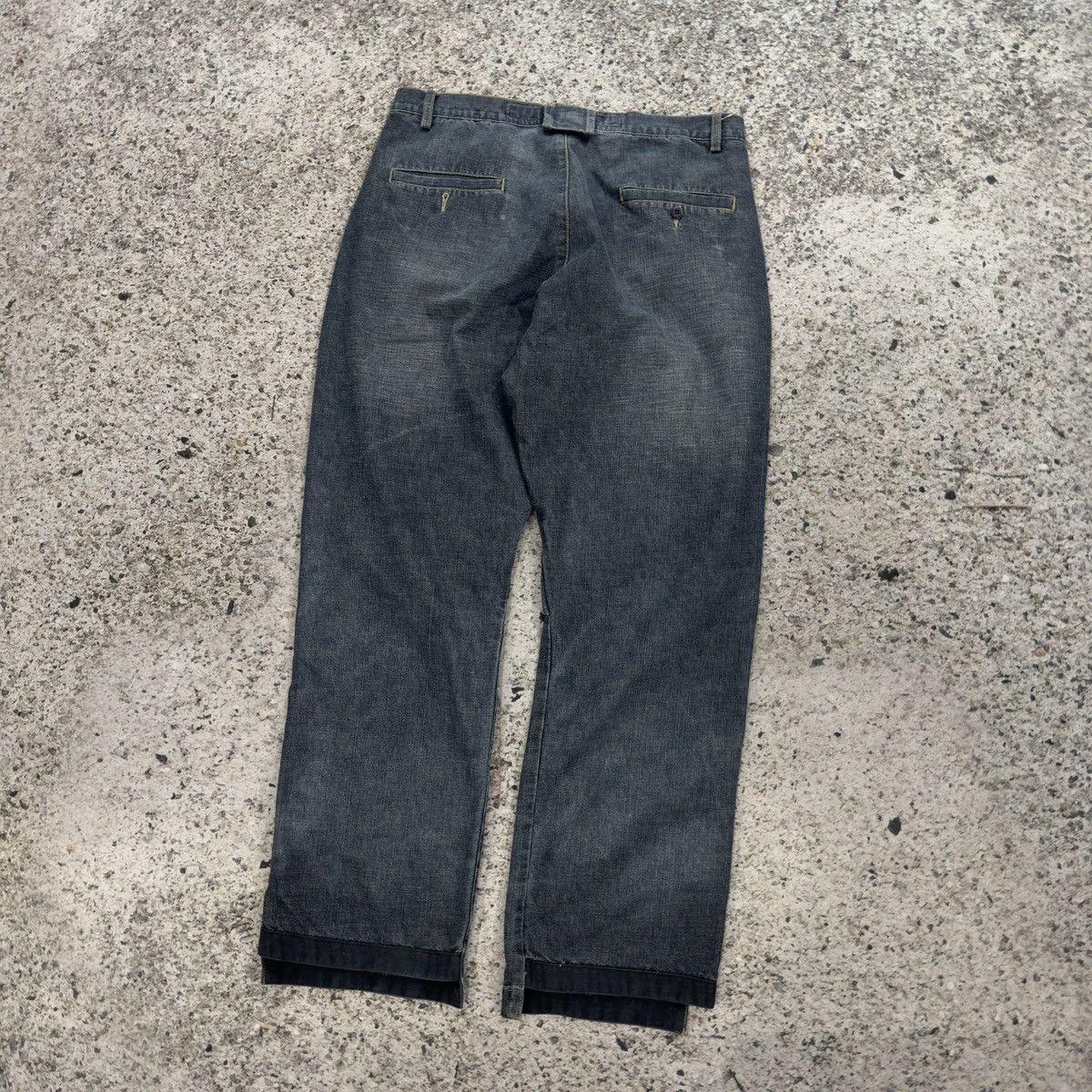 Marithe + Francois Girbaud 90s Y2K Marithe Francois Girbaud Cargo Jeans Skater Size US 34 / EU 50 - 11 Thumbnail