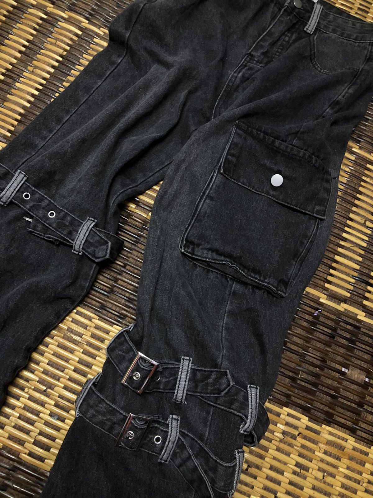 If Six Was Nine × Japanese Brand × Le Grande Bleu (L.G.B.) MEBXX BONDAGE DESIGN CARGO STYLE (UNISEX) Size US 27 - 5 Thumbnail