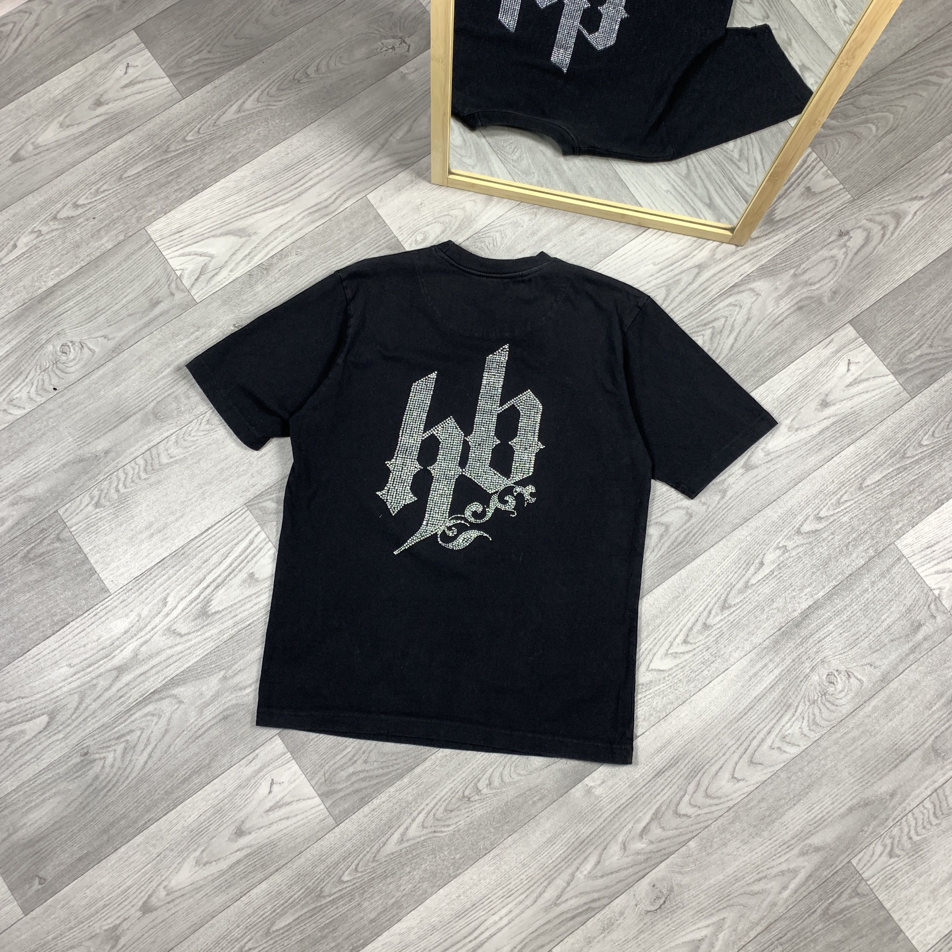 Other Hoodboyz Streetwear Black Rhinestones Tee Shirt M Size US M / EU 48-50 / 2 - 1 Thumbnail
