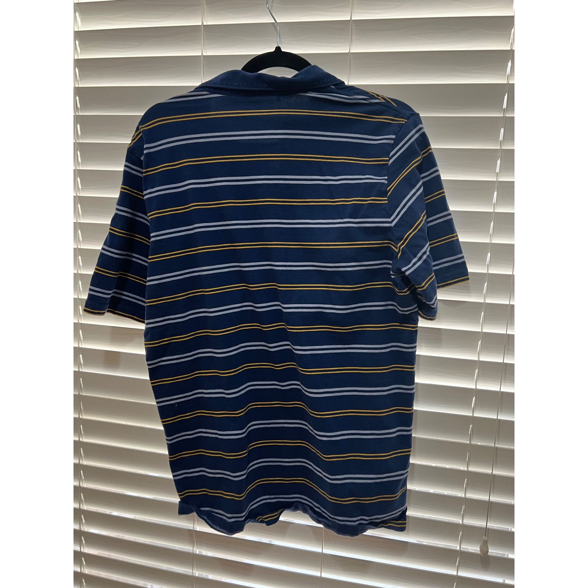 Criquet Criquet Mens Striped Polo Shirt - Size L Size US L / EU 52-54 / 3 - 3 Thumbnail