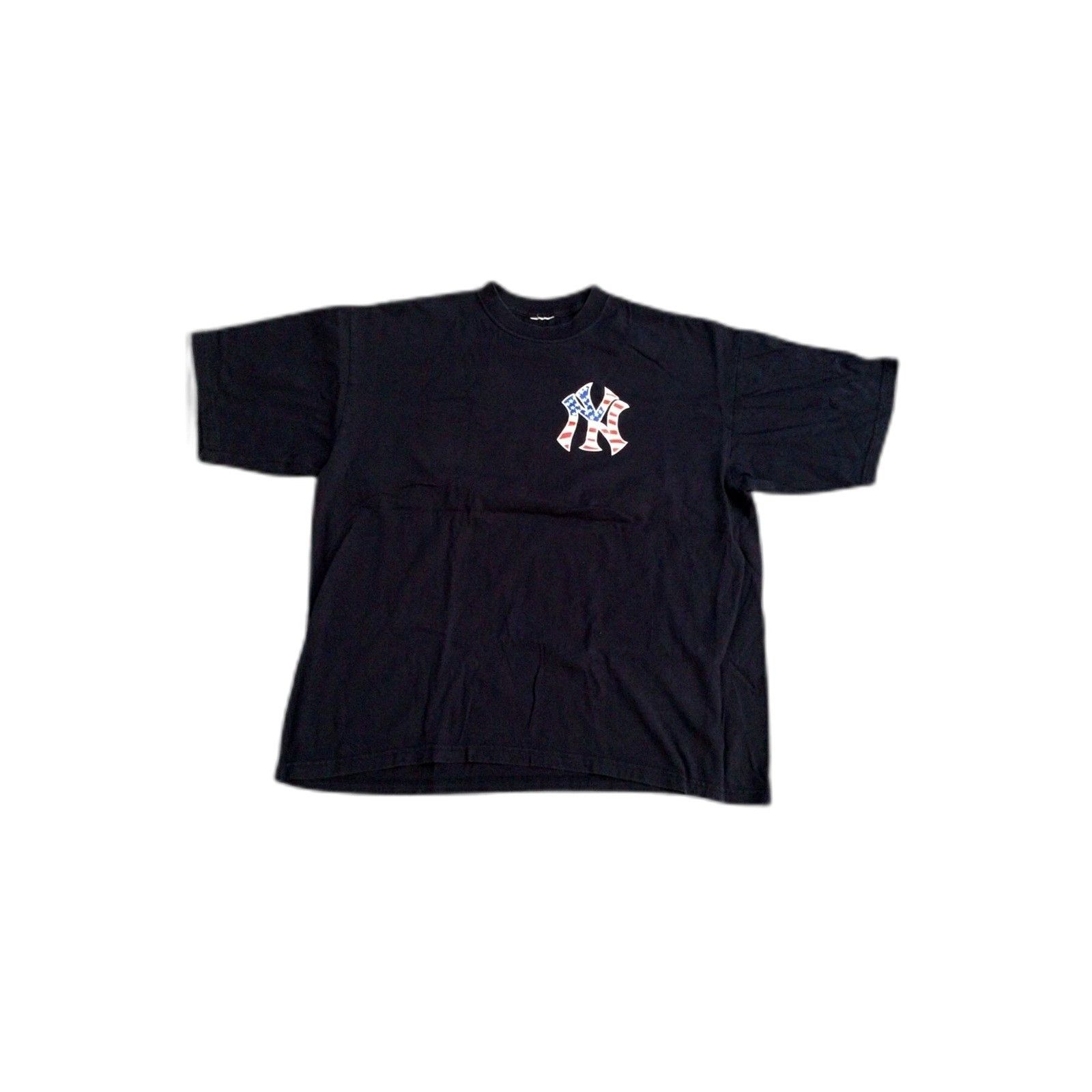 Gildan New York Yankees Vintage MLB America Shirt Blue Size US XL / EU 56 / 4 - 1 Thumbnail