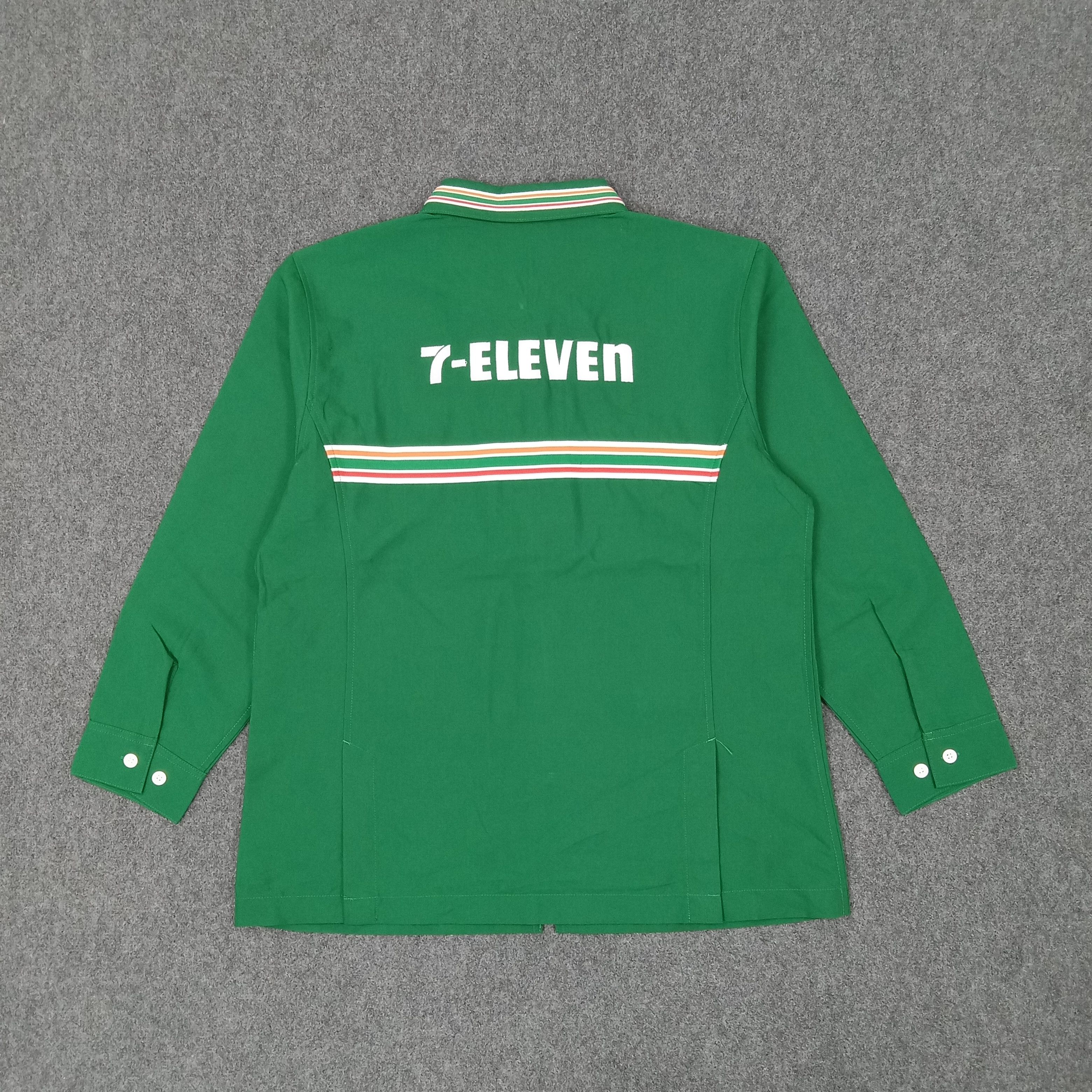 Japanese Brand × Vintage Vintage 7 Eleven Japanese Brand Staff Jacket Size US M / EU 48-50 / 2 - 1 Thumbnail