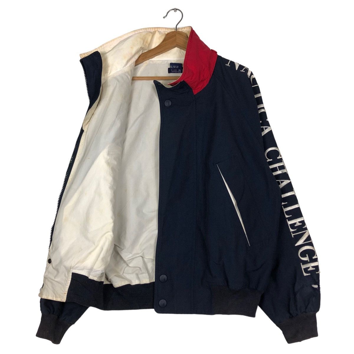 Japanese Brand 🔥Vintage Hunting Jacket Nautica Big Logo Spell Out Size US M / EU 48-50 / 2 - 11 Thumbnail