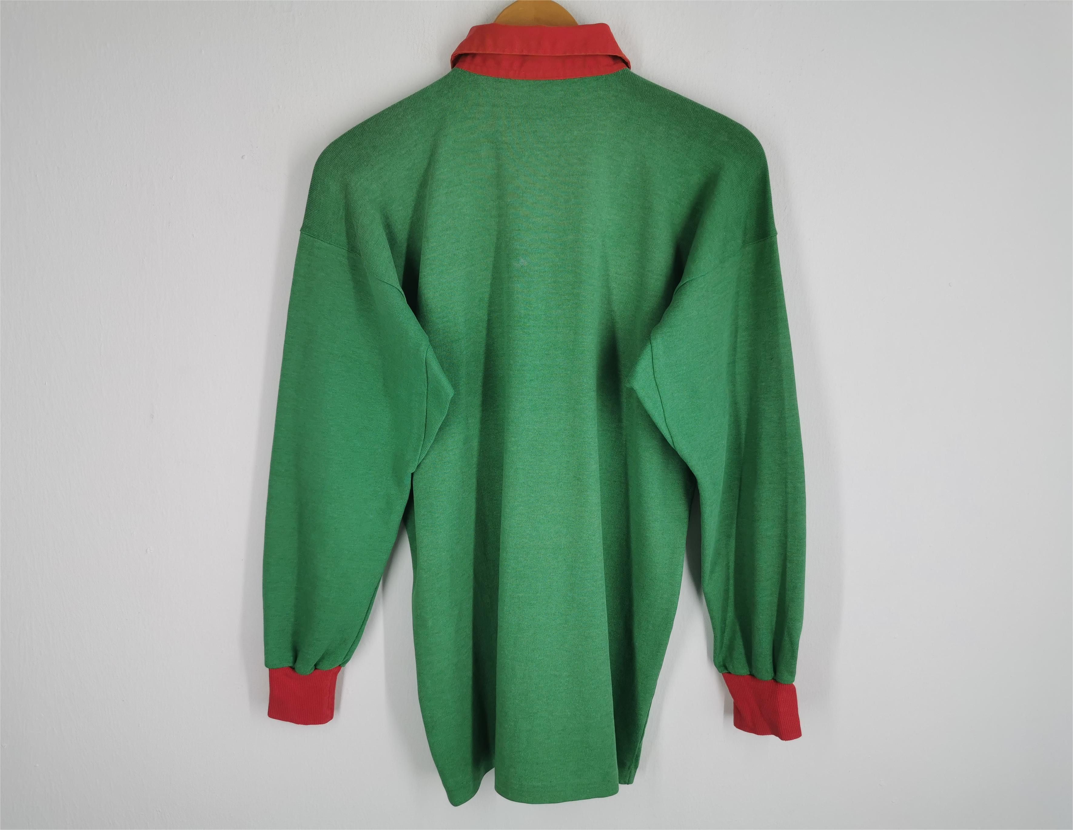 Vintage Distressed Shirt Vintage 80's Wales Rugby Shirt Size M Size US M / EU 48-50 / 2 - 2 Thumbnail