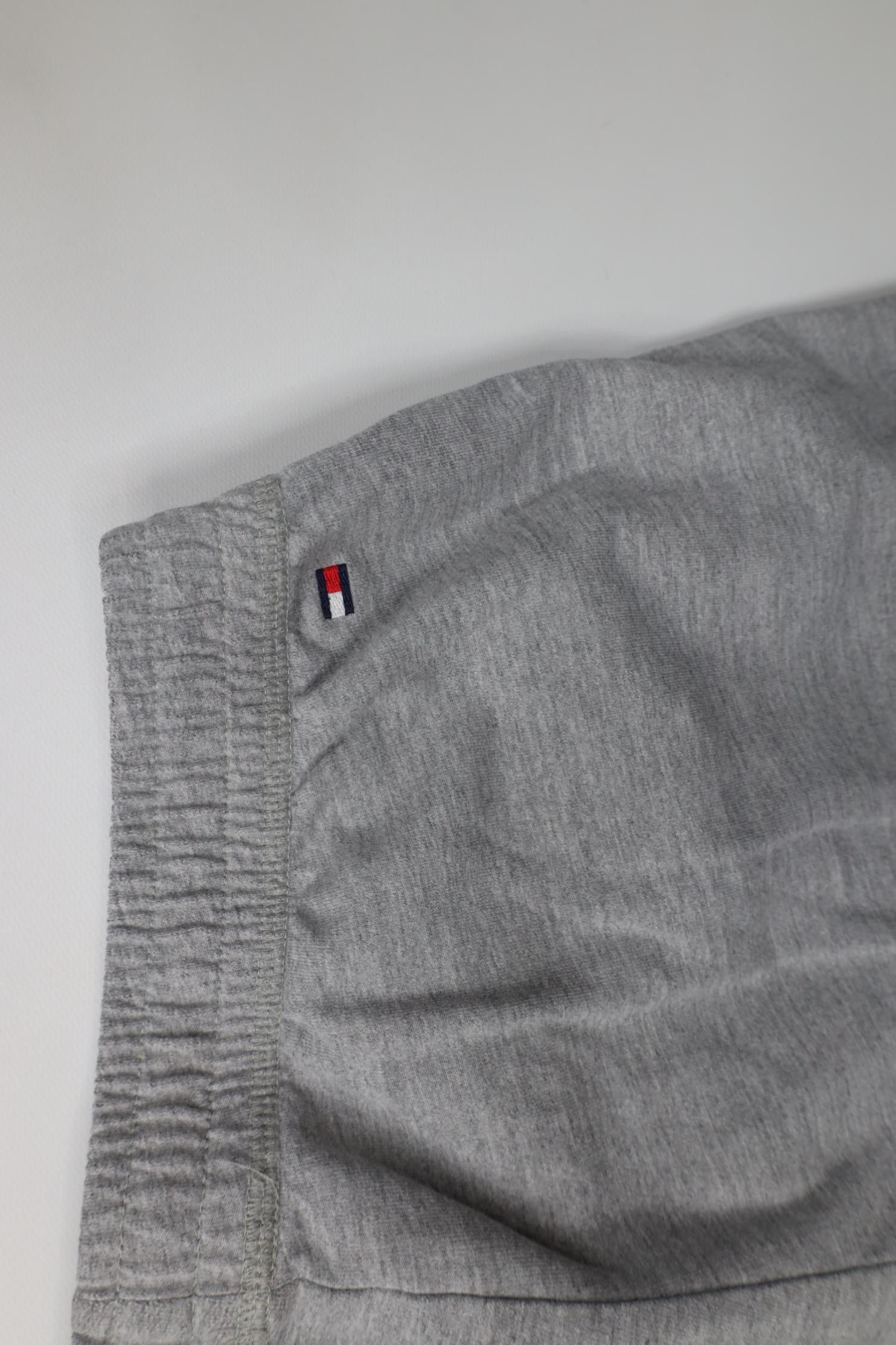 Tommy Hilfiger Vintage 90s Y2K Tommy Hilfiger Wide Leg Sweatpants Gray Size 34" / US 12 / IT 48 - 14 Thumbnail