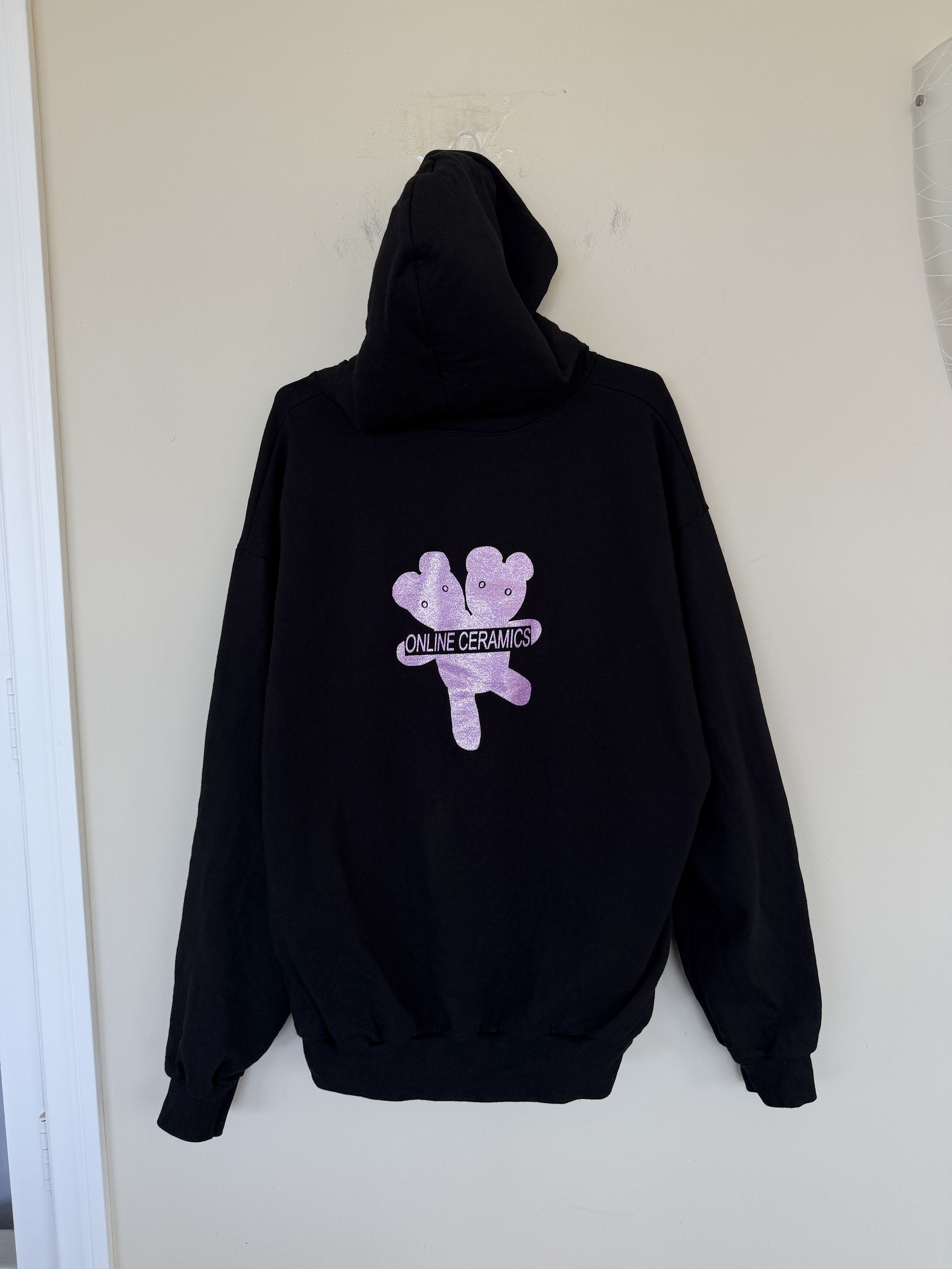 Heaven by Marc Jacobs × Online Ceramics Glitter Heaven Logo Hoodie Size US XL / EU 56 / 4 - 7 Thumbnail