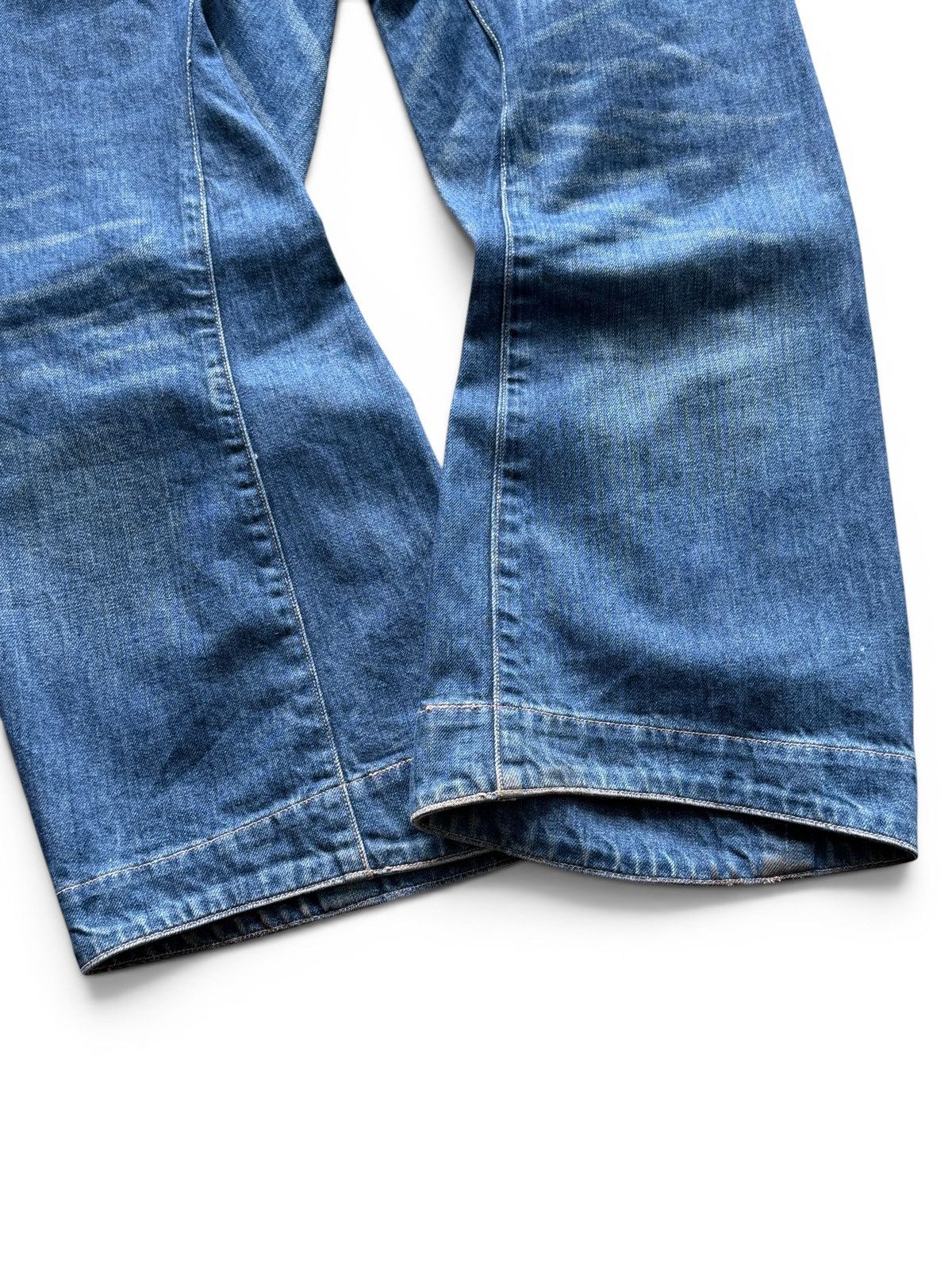 Levi's Levis Engineered Buckle Back Twisted Washed Jeans Size US 33 - 4 Thumbnail