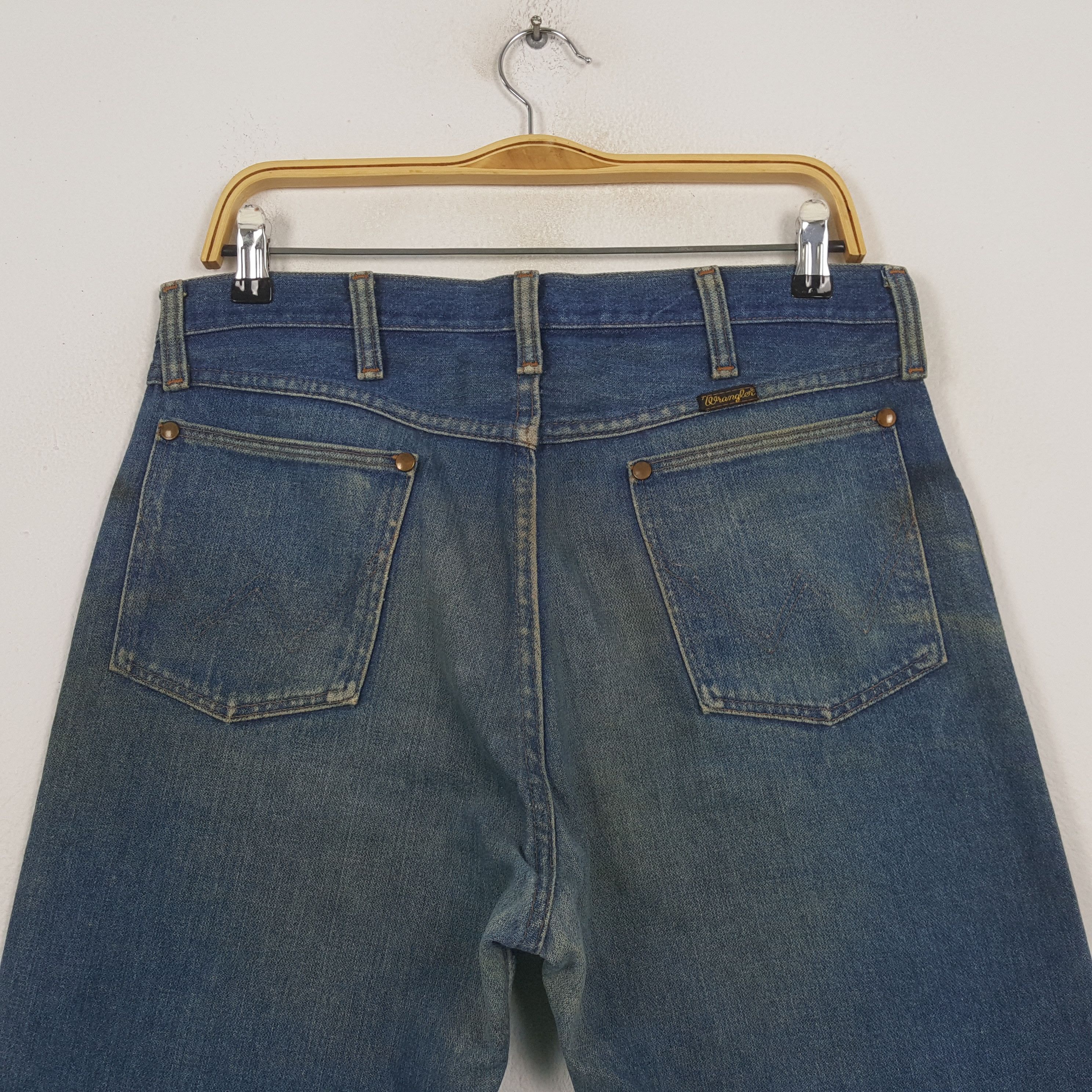 Wrangler Vintage Wrangler American Brand Blue Denim Jeans RR17 Size US 32 / EU 48 - 5 Thumbnail