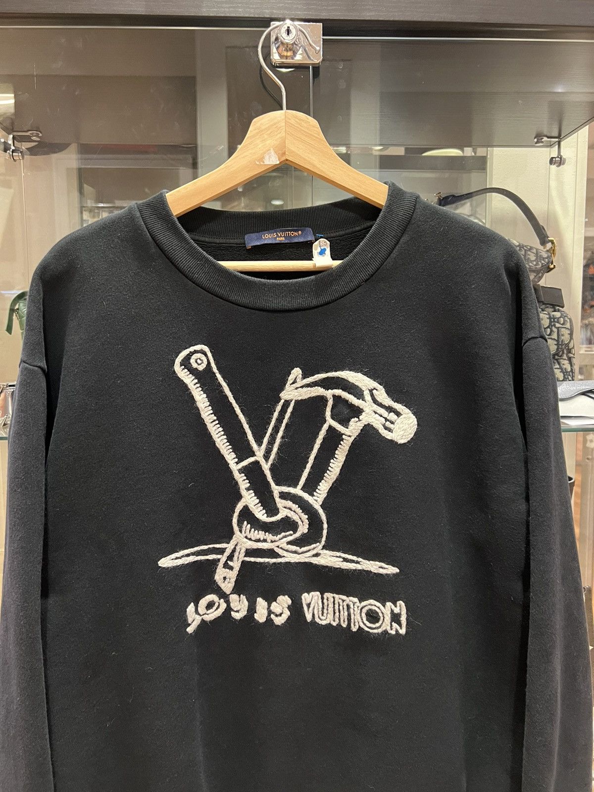 Louis Vuitton Louis Vuitton Embroidered Tools Crewneck Sweatshirt Size US XL / EU 56 / 4 - 2 Thumbnail