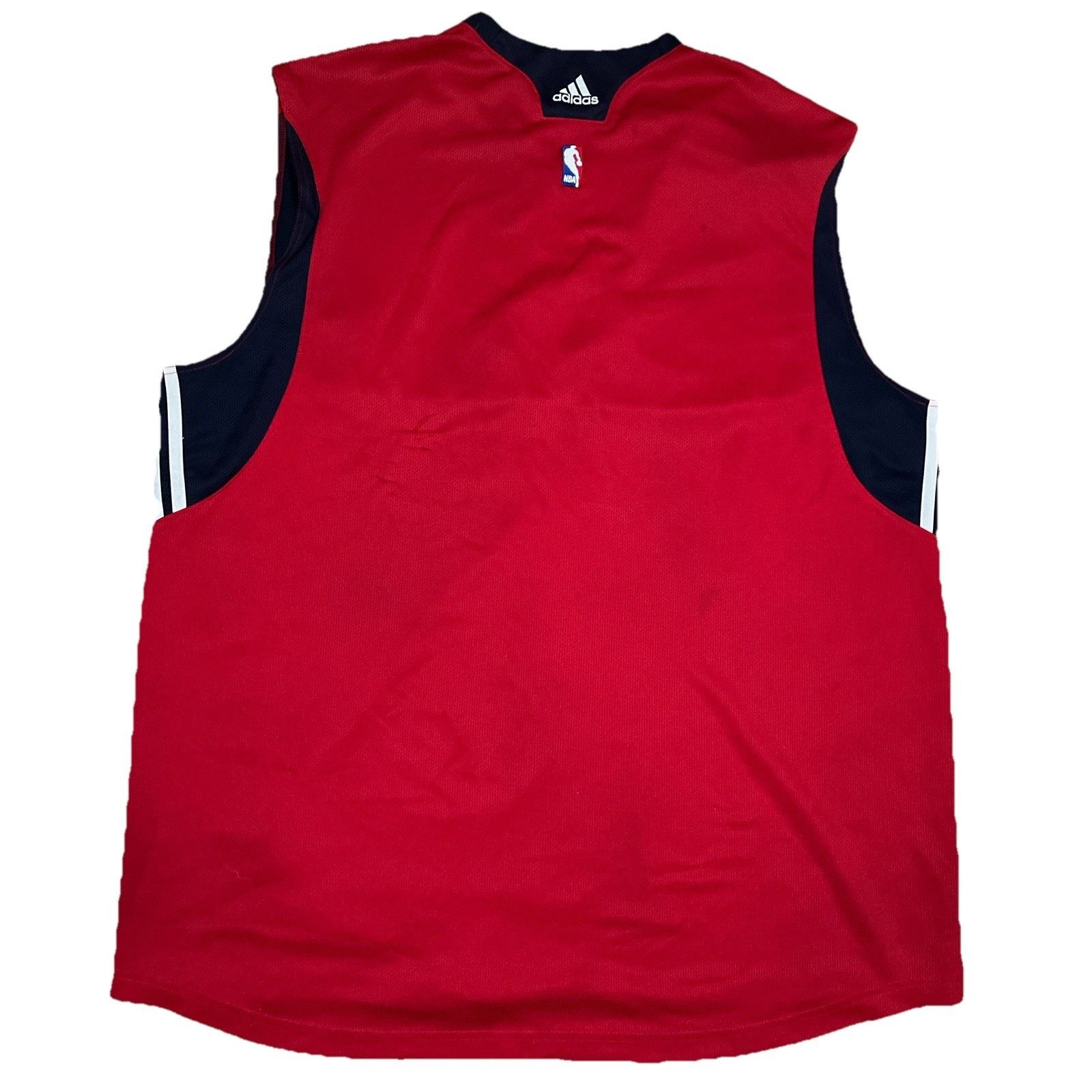 Adidas New Jersey Nets Adidas Jersey NBA Basketball 3XLT FLAWS Size US XXL / EU 58 / 5 - 2 Thumbnail