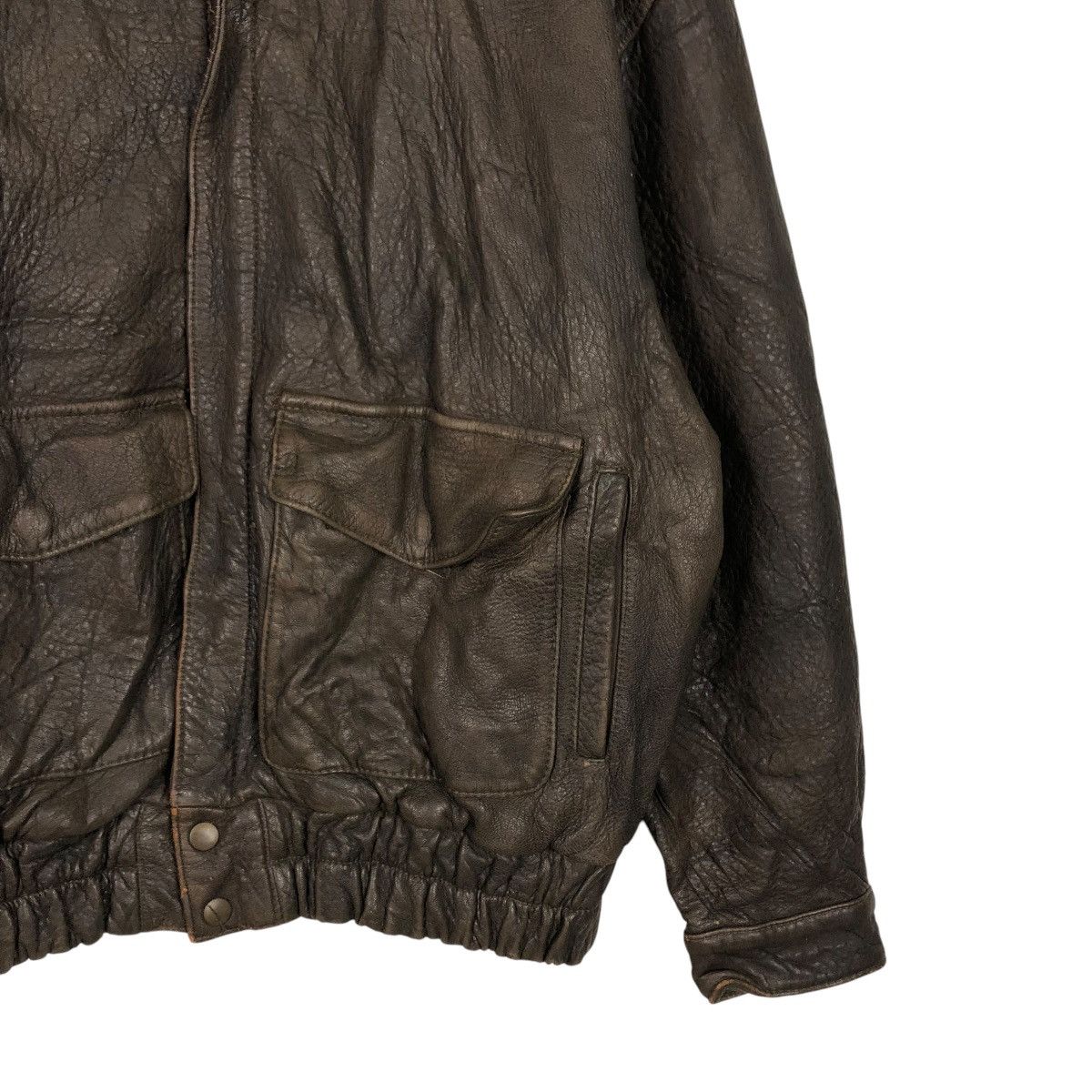Japanese Brand 🔥VINTAGE LEATHER BIKER JACKET ENZO MOLTENI ISSEY MIYAKE Size US L / EU 52-54 / 3 - 7 Thumbnail