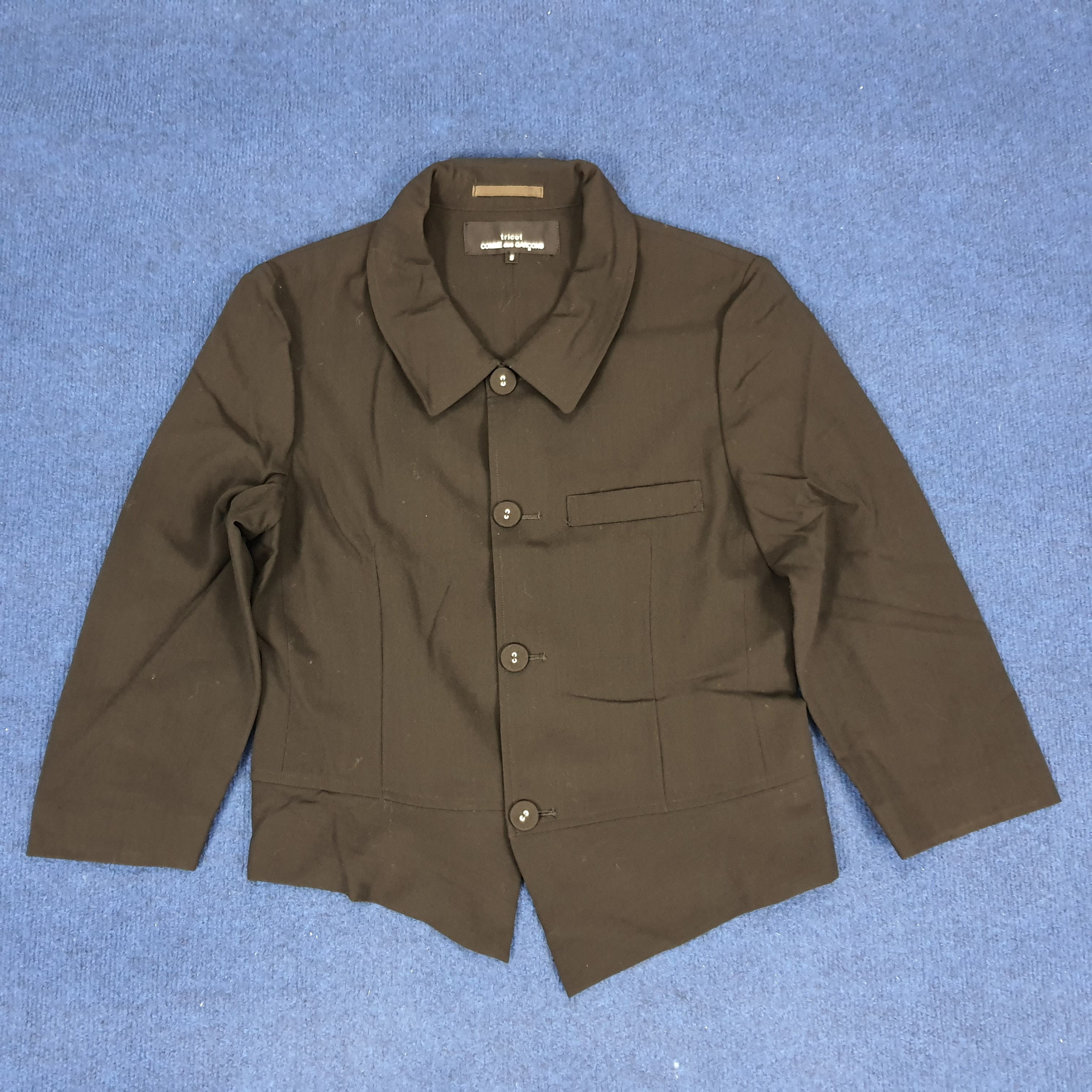 Comme des Garcons × Vintage Vintage Tricot Comme Des Garcons Japanese Brand Blazer Size XS / US 0-2 / IT 36-38 - 1 Thumbnail