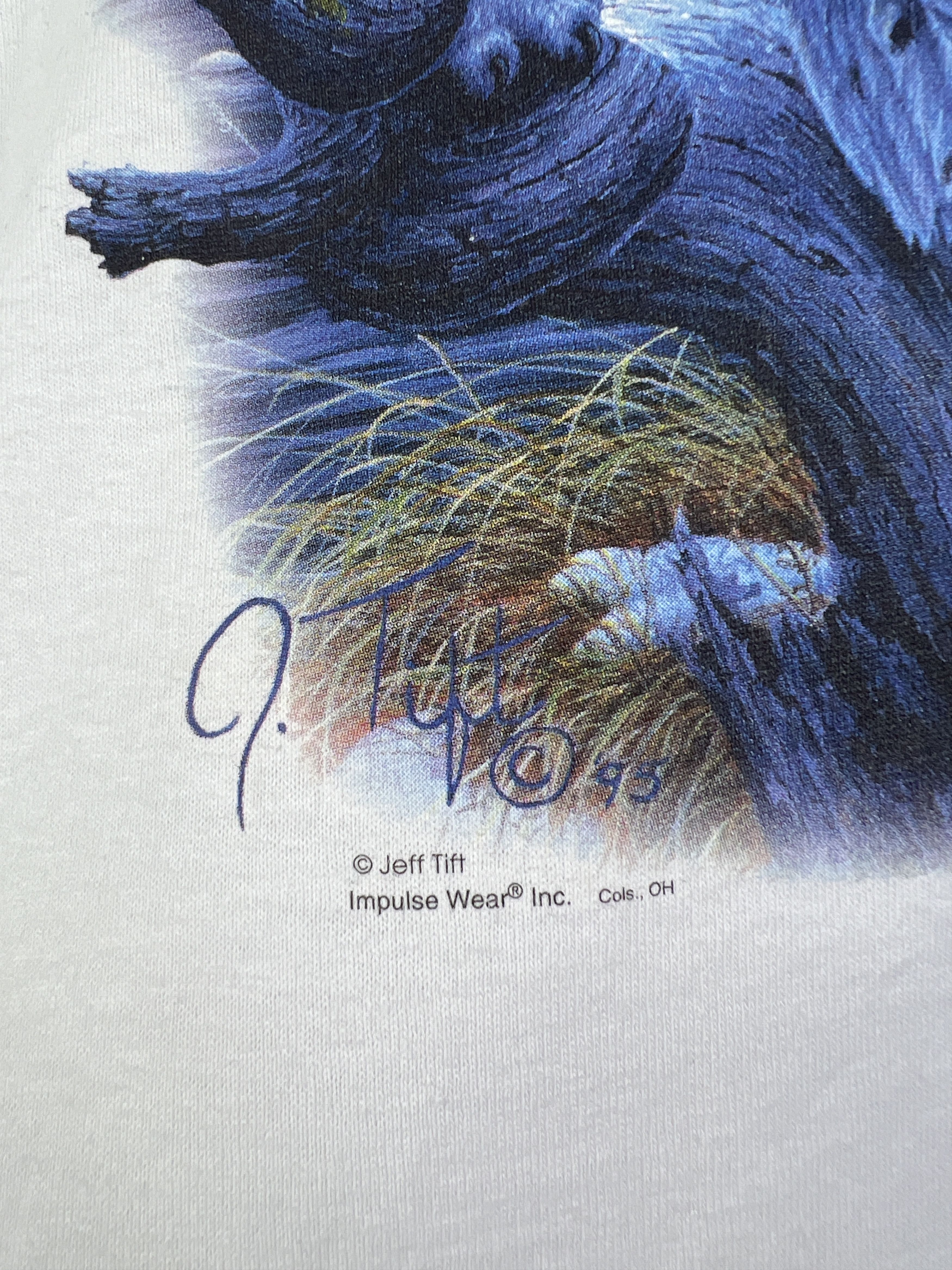 Vintage No.5015 Vintage Jeff Tift Artwork Graphic Tee (XXL) Size US XXL / EU 58 / 5 - 4 Thumbnail