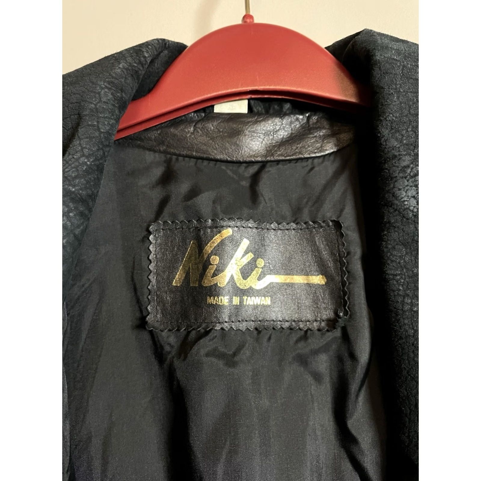Vintage VINTAGE Niki Blazer Leather Jacket Women's Black M Size Modern Basic Jacket Men? (No) Size M / US 6-8 / IT 42-44 - 3 Thumbnail