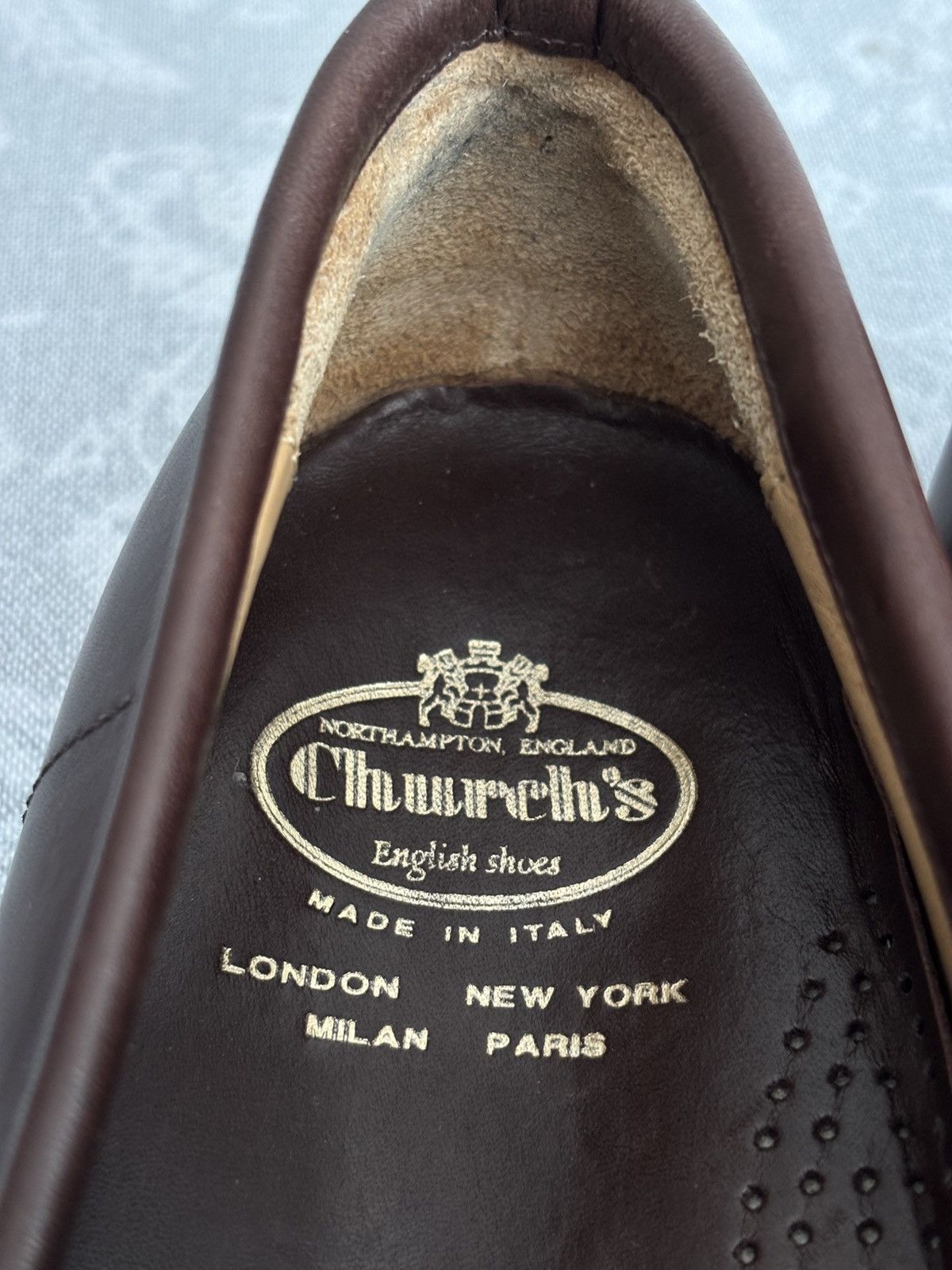 Church's Church’s England Penny Loafers Brown Shoes size UK 8 1/2 Size US 8.5 / EU 41-42 - 14 Thumbnail