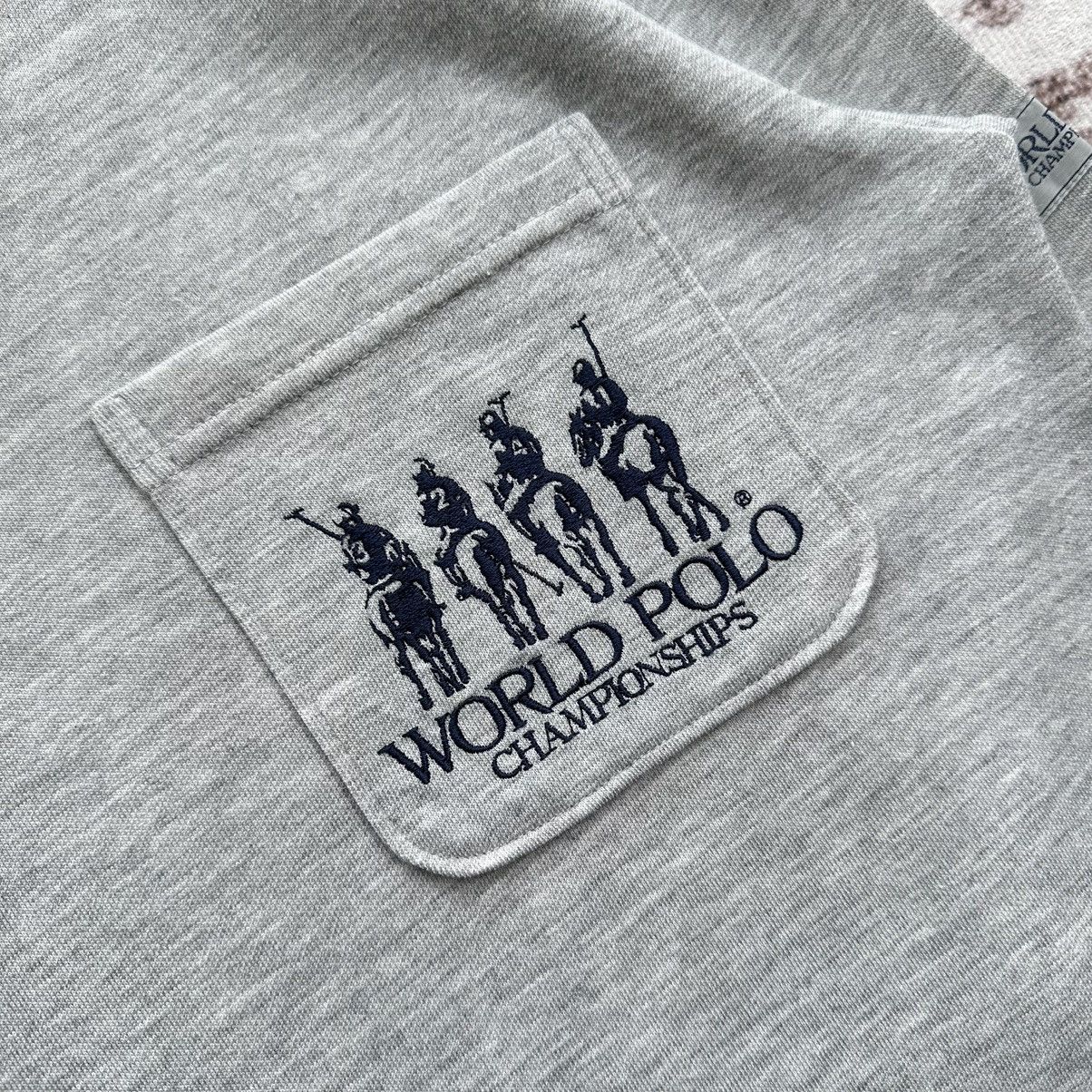 Vintage VINTAGE WORLD POLO CHAMPIONSHIPS EMBROIDERY LOGO SWEATSHIRT Size US M / EU 48-50 / 2 - 5 Thumbnail