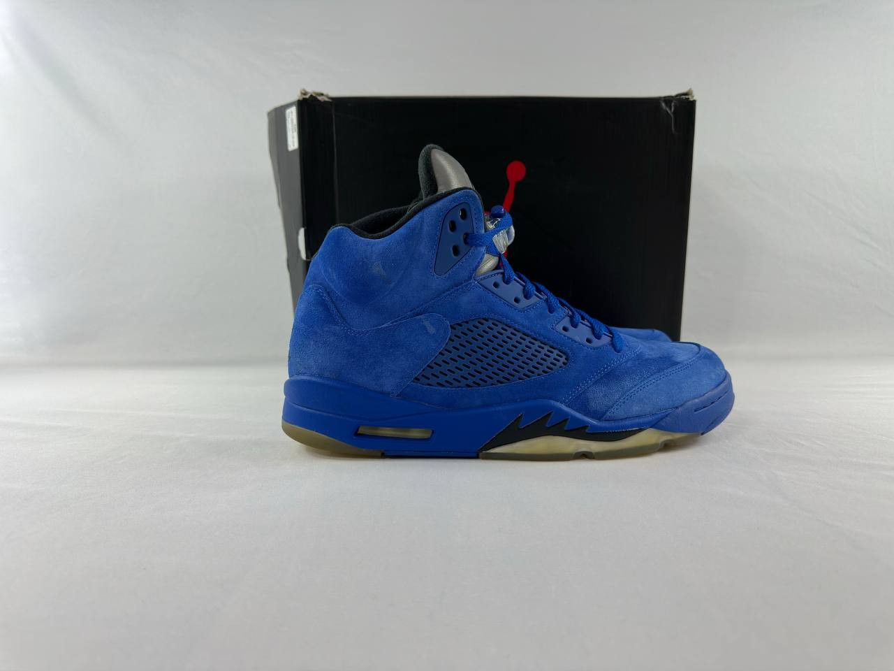 Nike Nike Air Jordan 5 Retro 'Blue Suede' 2017 136027-401 Size US 12 / EU 45 - 1 Thumbnail