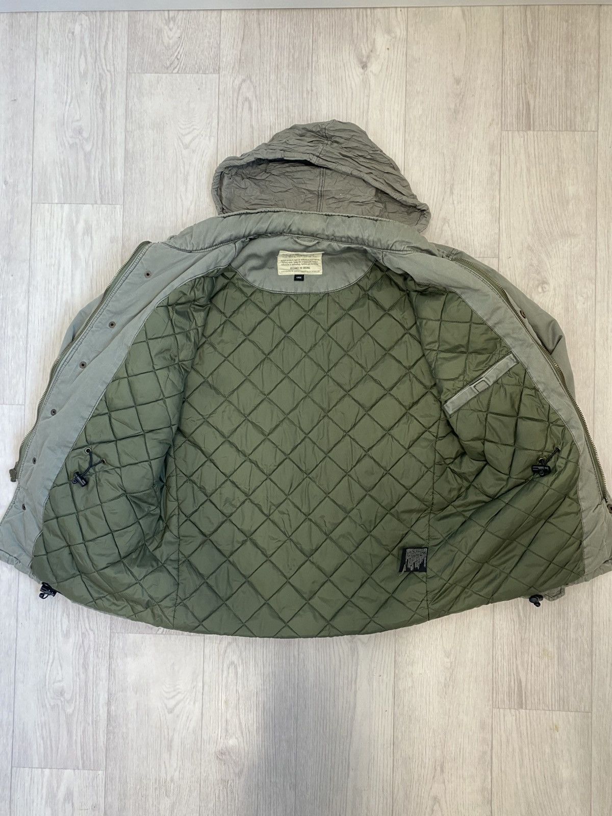 Alpha Industries × Vintage Alpha Industries M65 Military Vintage Jacket Big Logo size L Size US L / EU 52-54 / 3 - 3 Thumbnail