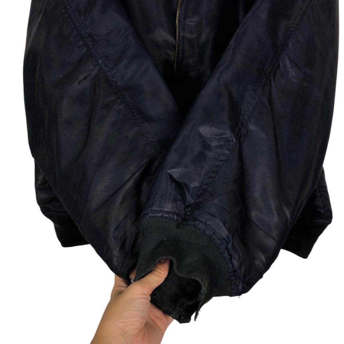 Japanese Brand 🔥RIOT RIOT WARM HEART VINTAGE BOMBER JACKET NYLON Size US M / EU 48-50 / 2 - 14 Thumbnail
