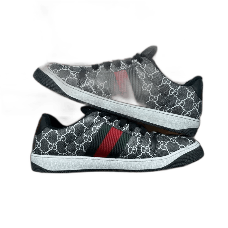 Gucci Gucci Sneakers Black Grey Size 43.5 Size US 10.5 / EU 43-44 - 1 Thumbnail