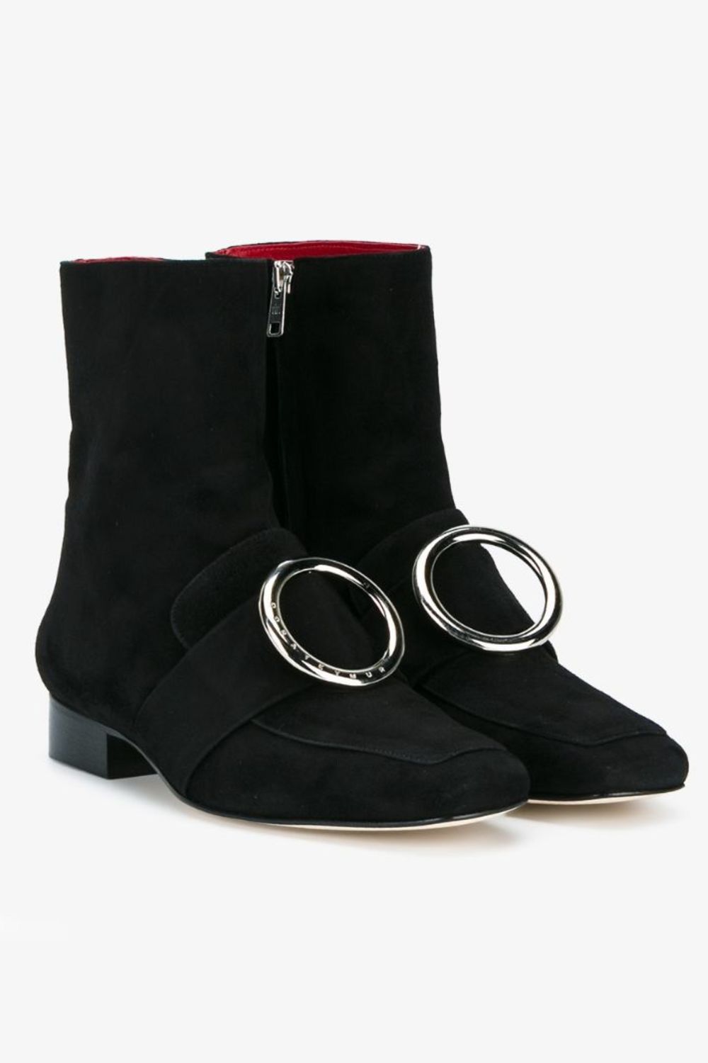 DORA TEYMUR Dorateymur Biturbo Boots in Black New Vintage Leather Size US 6.5 / IT 36.5 - 8 Thumbnail