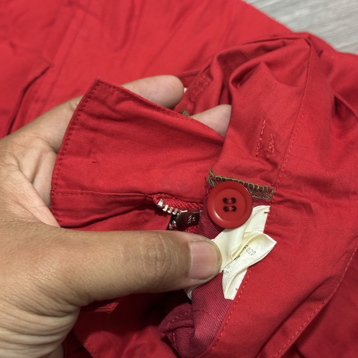 Issey Miyake Issey Miyake Issey Sport Red Pants Size US 27 - 8 Thumbnail