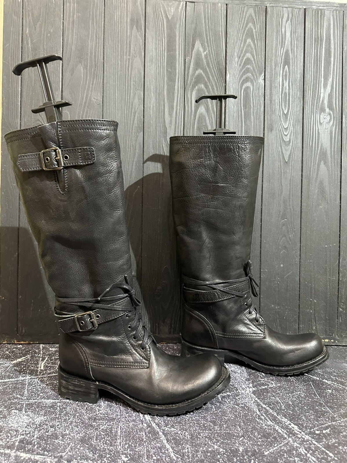 Sendra NEW - SENDRA Women’s Leather Boots 37eu 6.5us Rick Owens Size US 7 / IT 37 - 3 Thumbnail