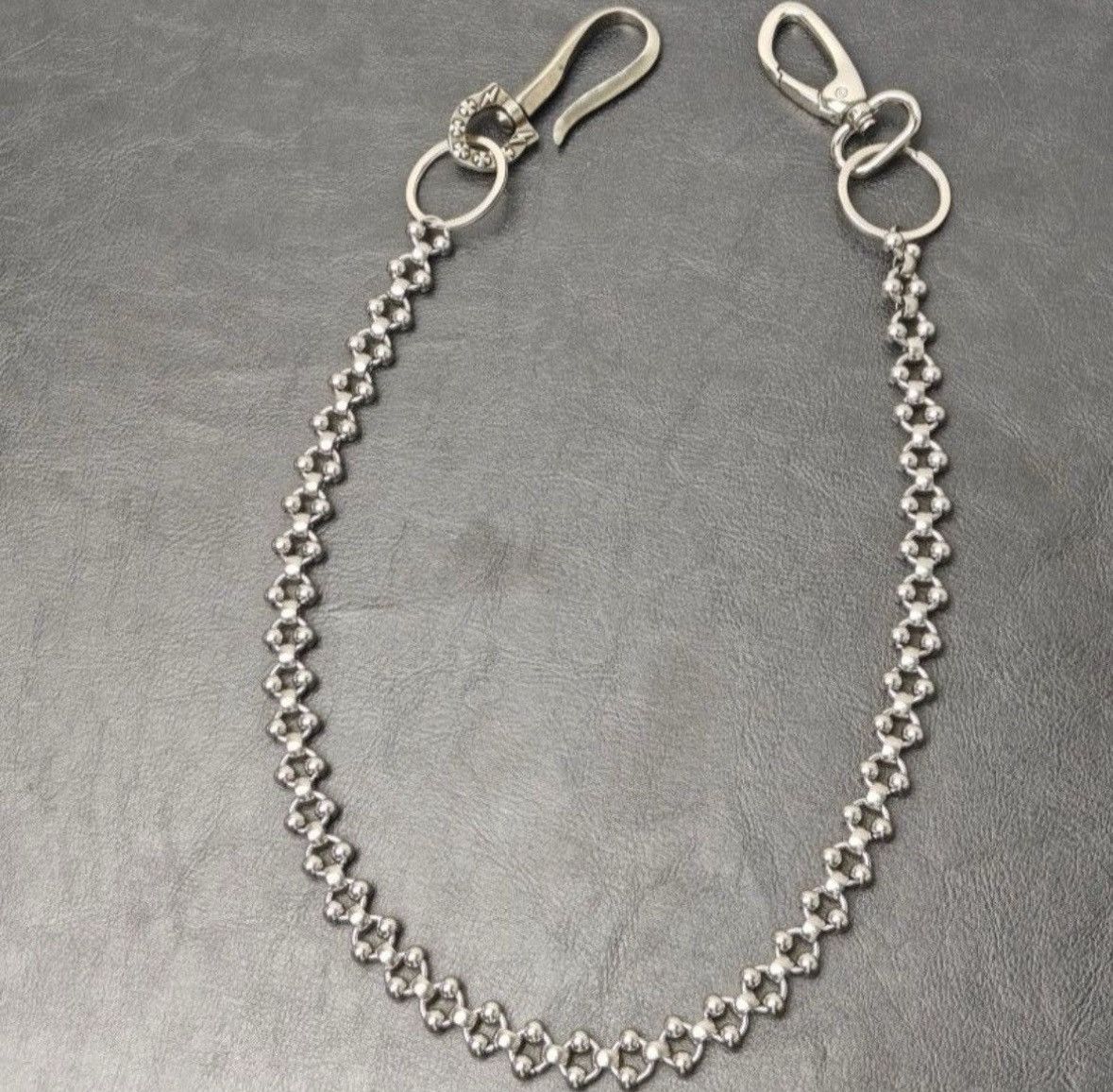 Jewelry Punk Waist Pants Chain Wallet Chain Keychain Size ONE SIZE - 1 Thumbnail