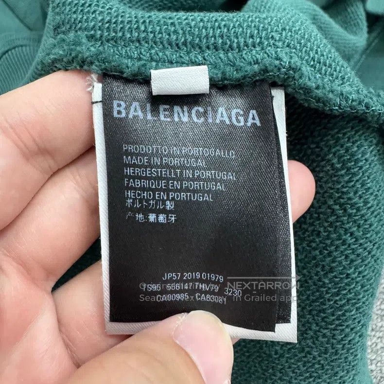 Balenciaga Balenciaga Letter print sweatshirt Size US M / EU 48-50 / 2 - 3 Thumbnail